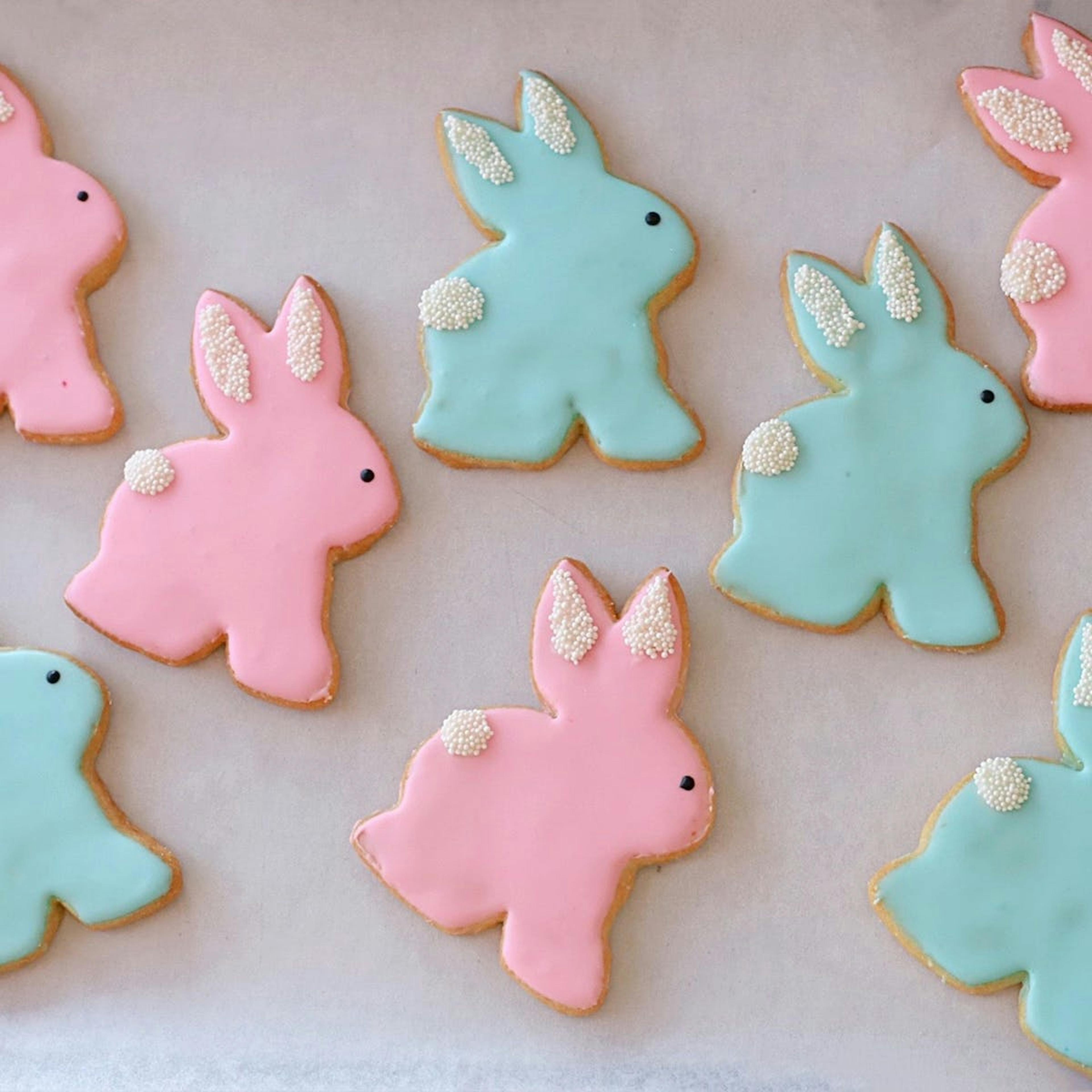 Easter Bunny Cookies - 8 Pack by Cake Monkey