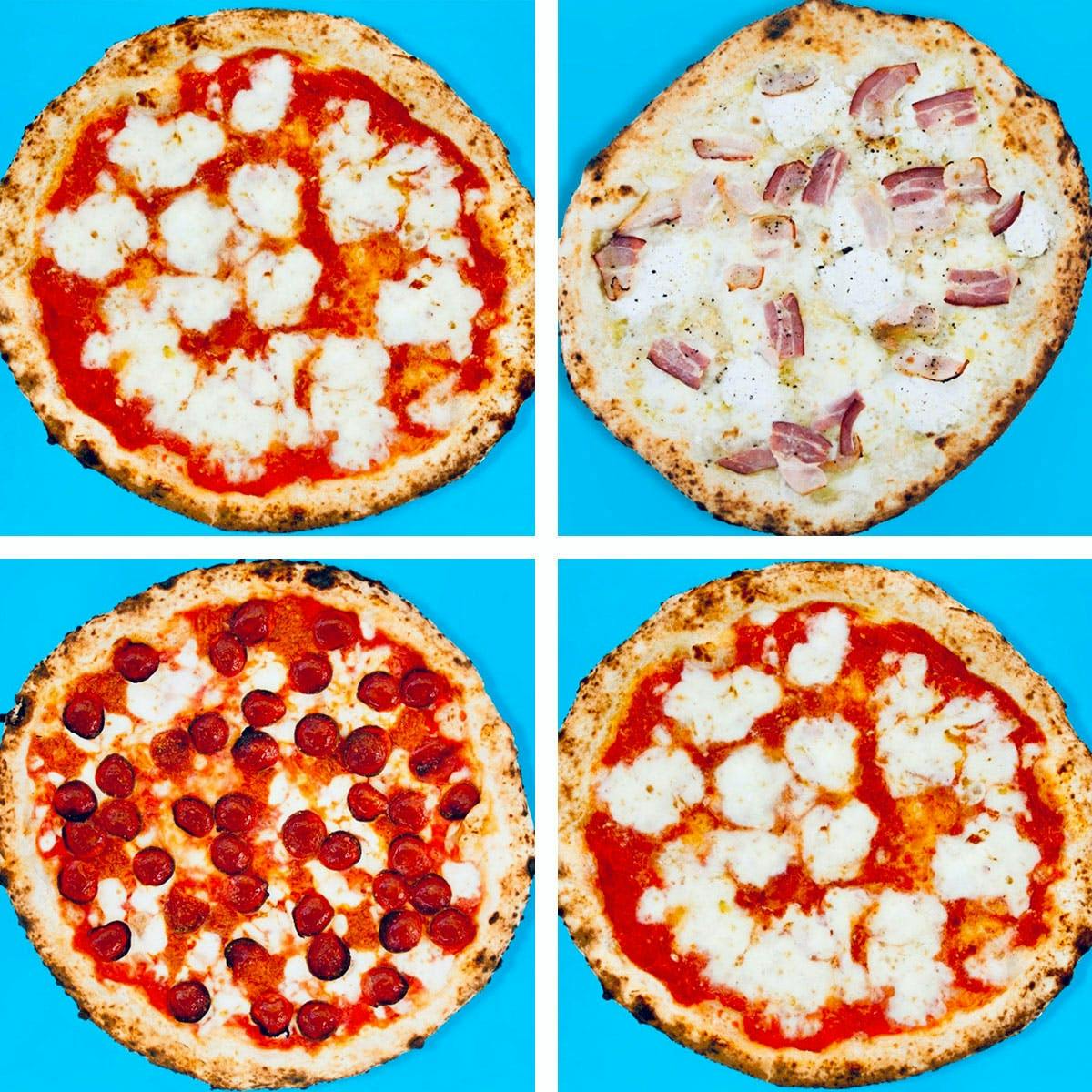 Neapolitan Pizza Sampler - 4 Pack by Varuni Napoli Pizza