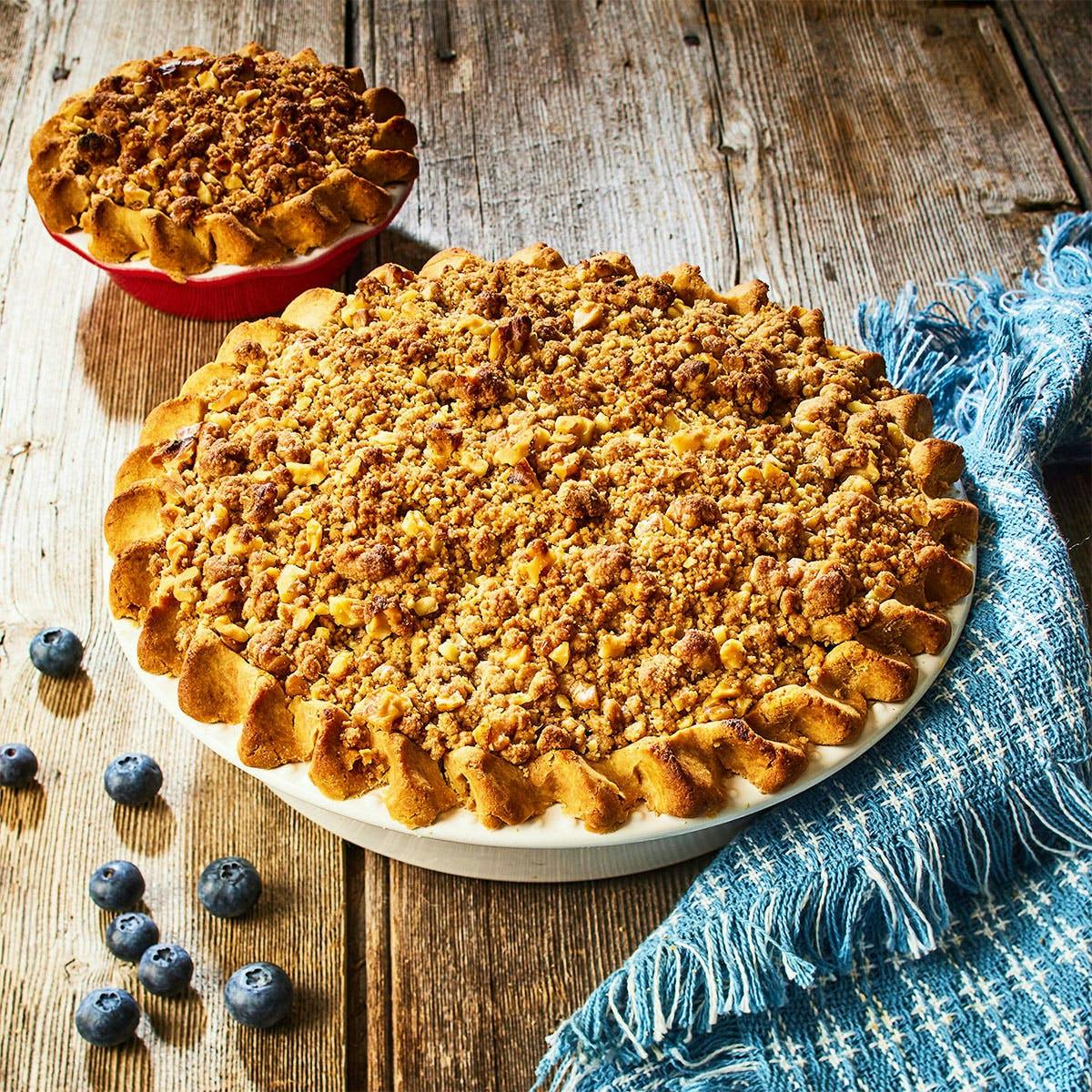 Gluten Free Blueberry Apple Crumb Pie by Little Pie Company