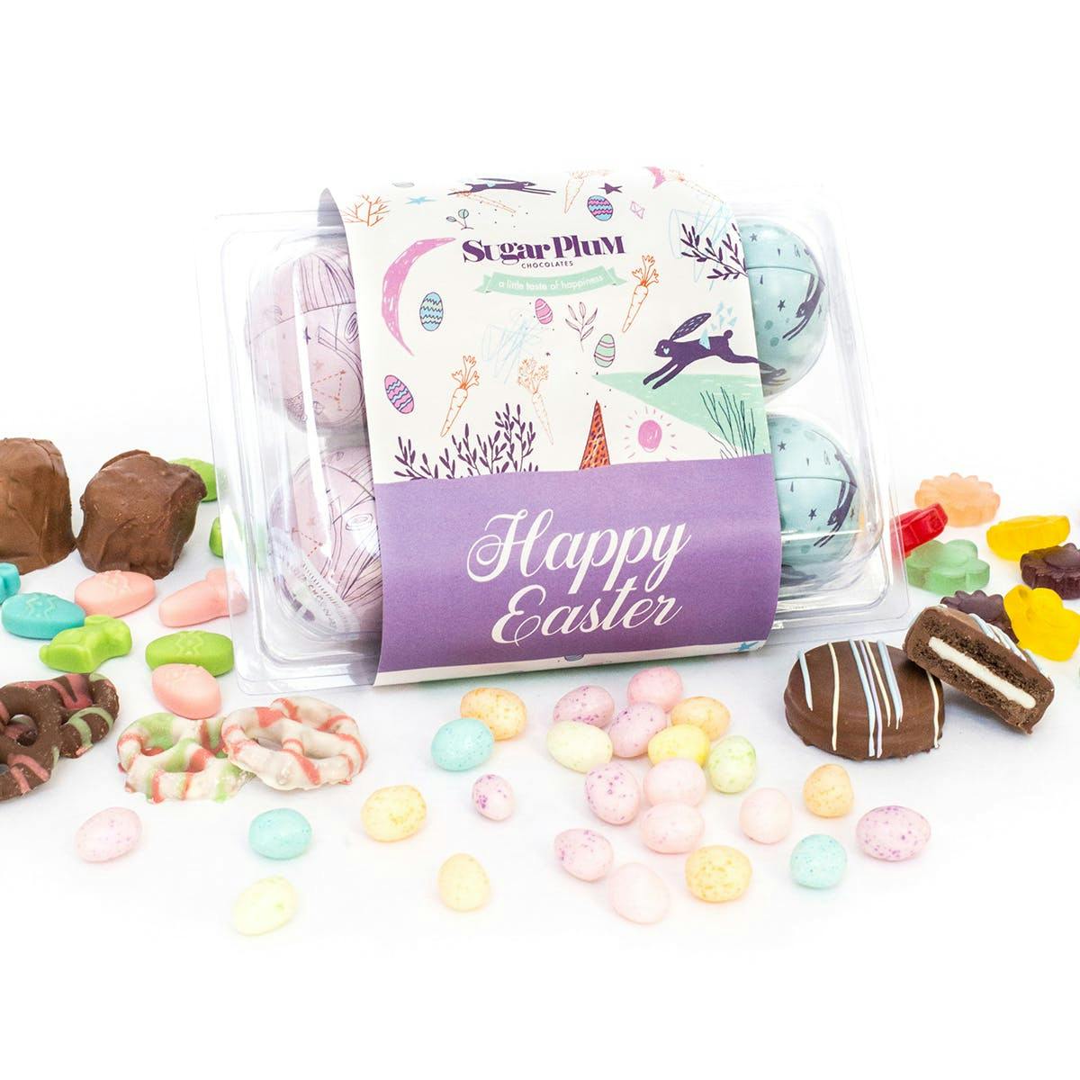 Easter Egg Tins - 6 Pack by Sugar Plum - Alternate image 1