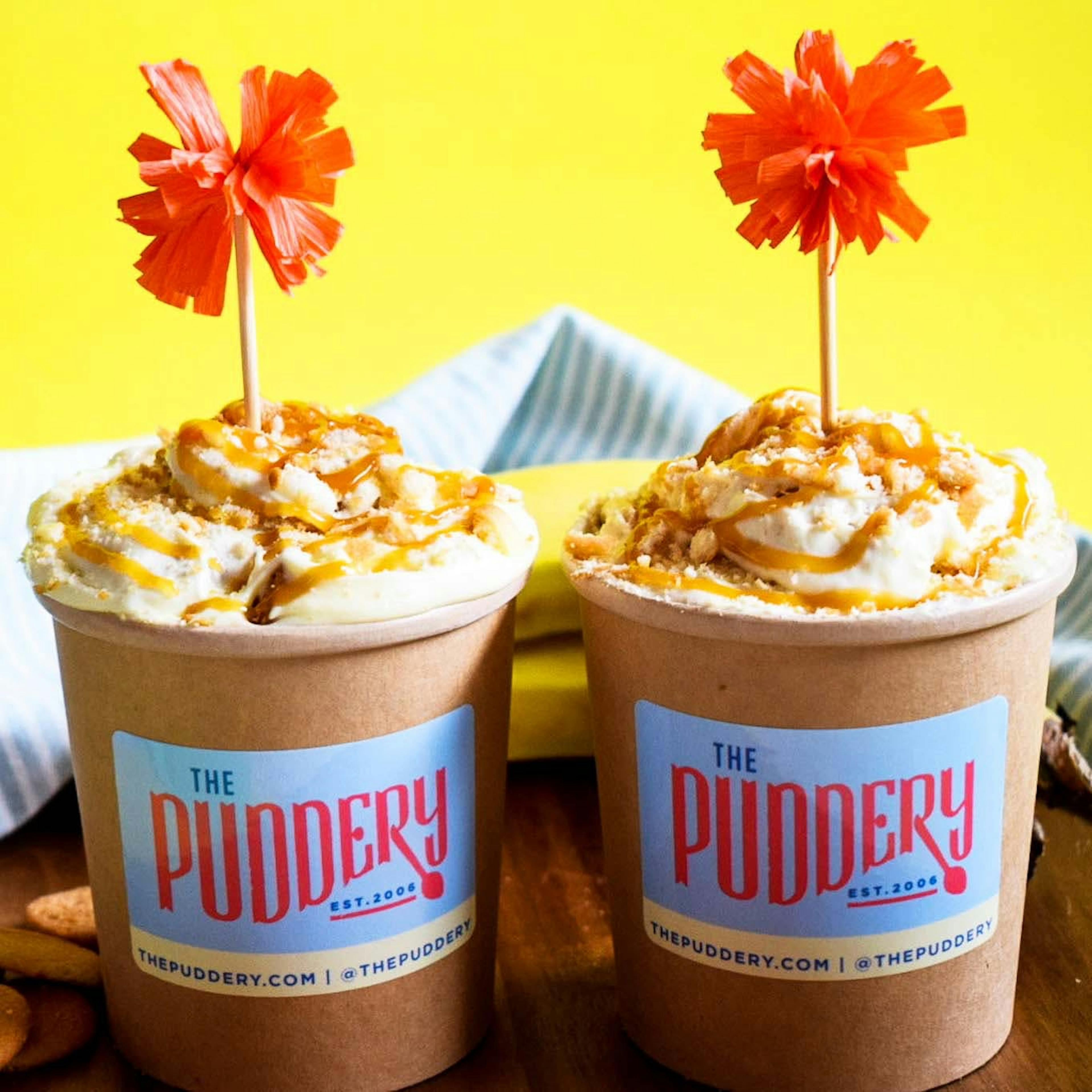 Caramel Banana Pudding - 4 Pack by The Puddery - Alternate image 2