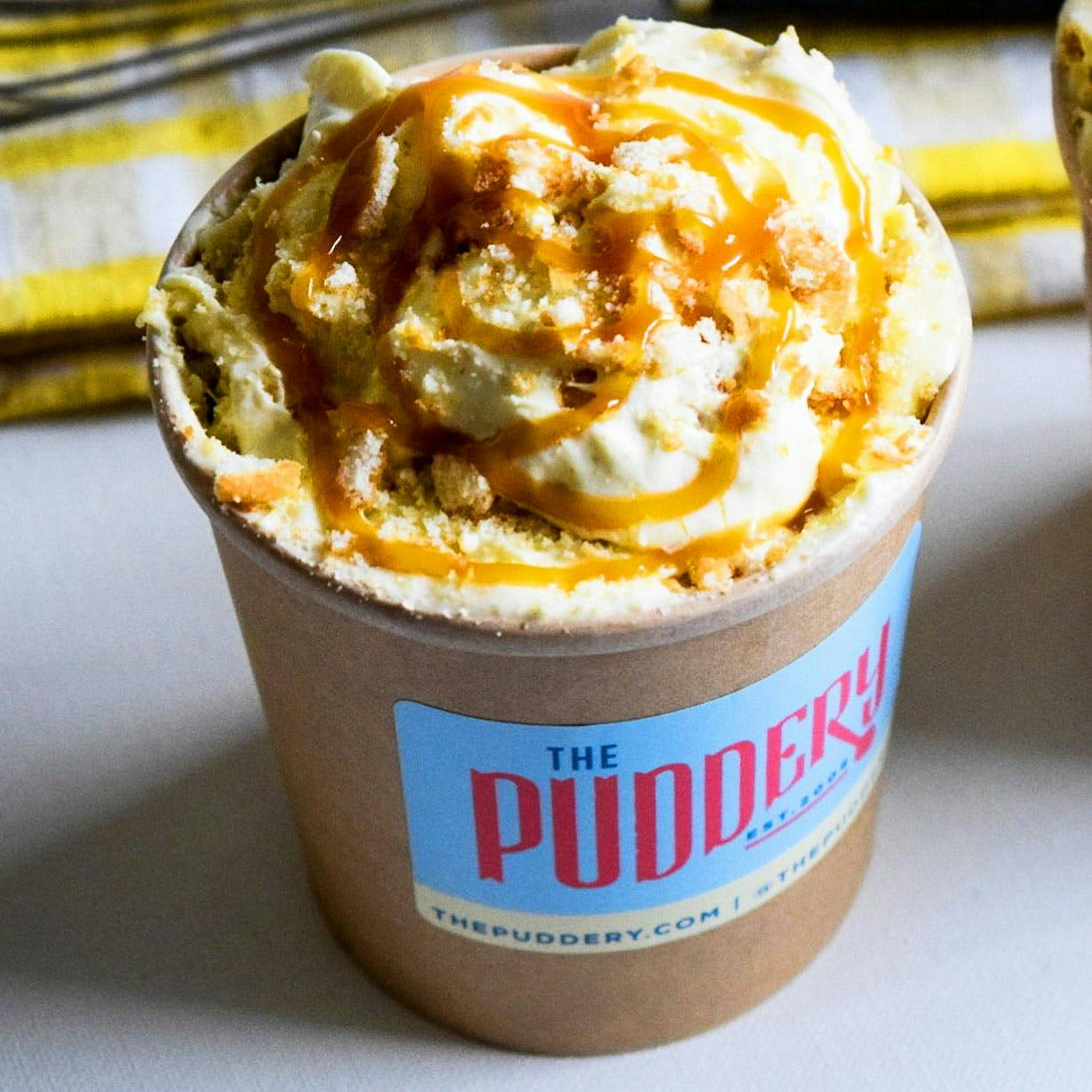 Caramel Banana Pudding - 4 Pack by The Puddery - Alternate image 1