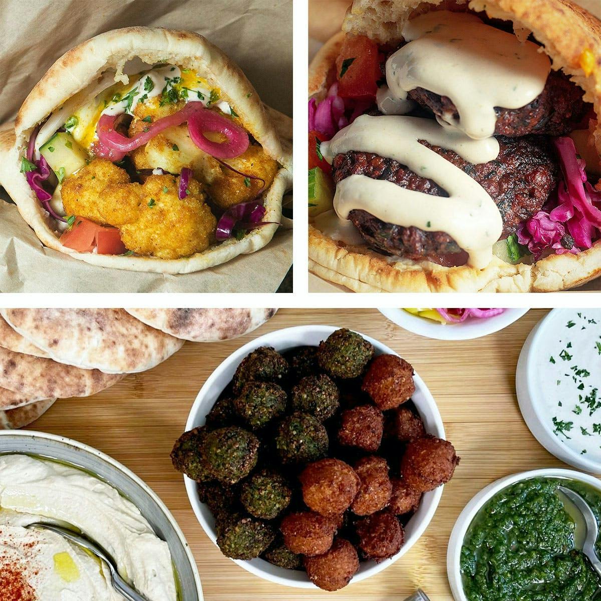 Mediterranean Dinner Kit for 6 - Choose Your Own (Vegan) by Taïm Mediterranean Kitchen