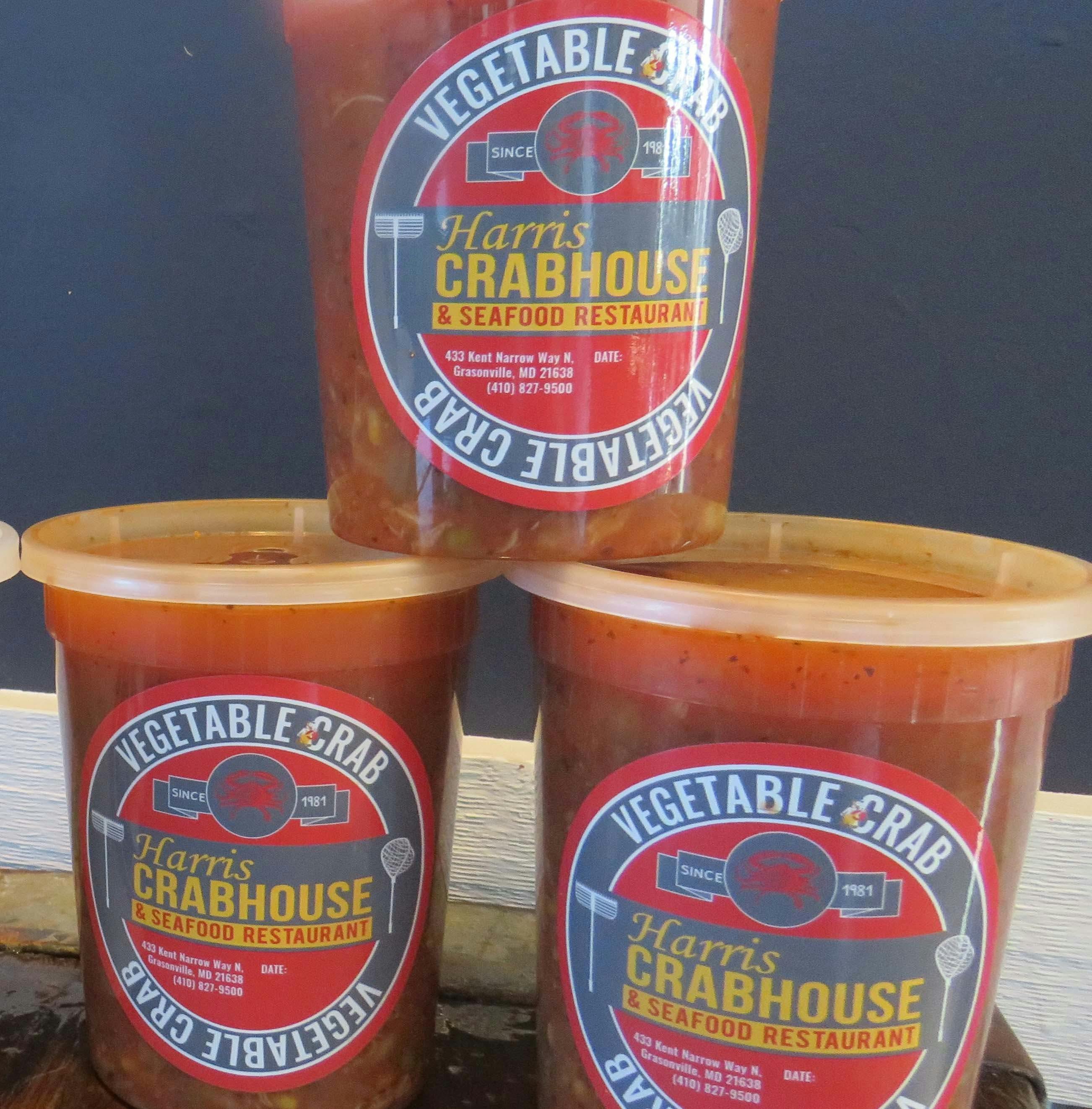 Vegetable Crab Soup - 2 Qts. by Harris Crab House