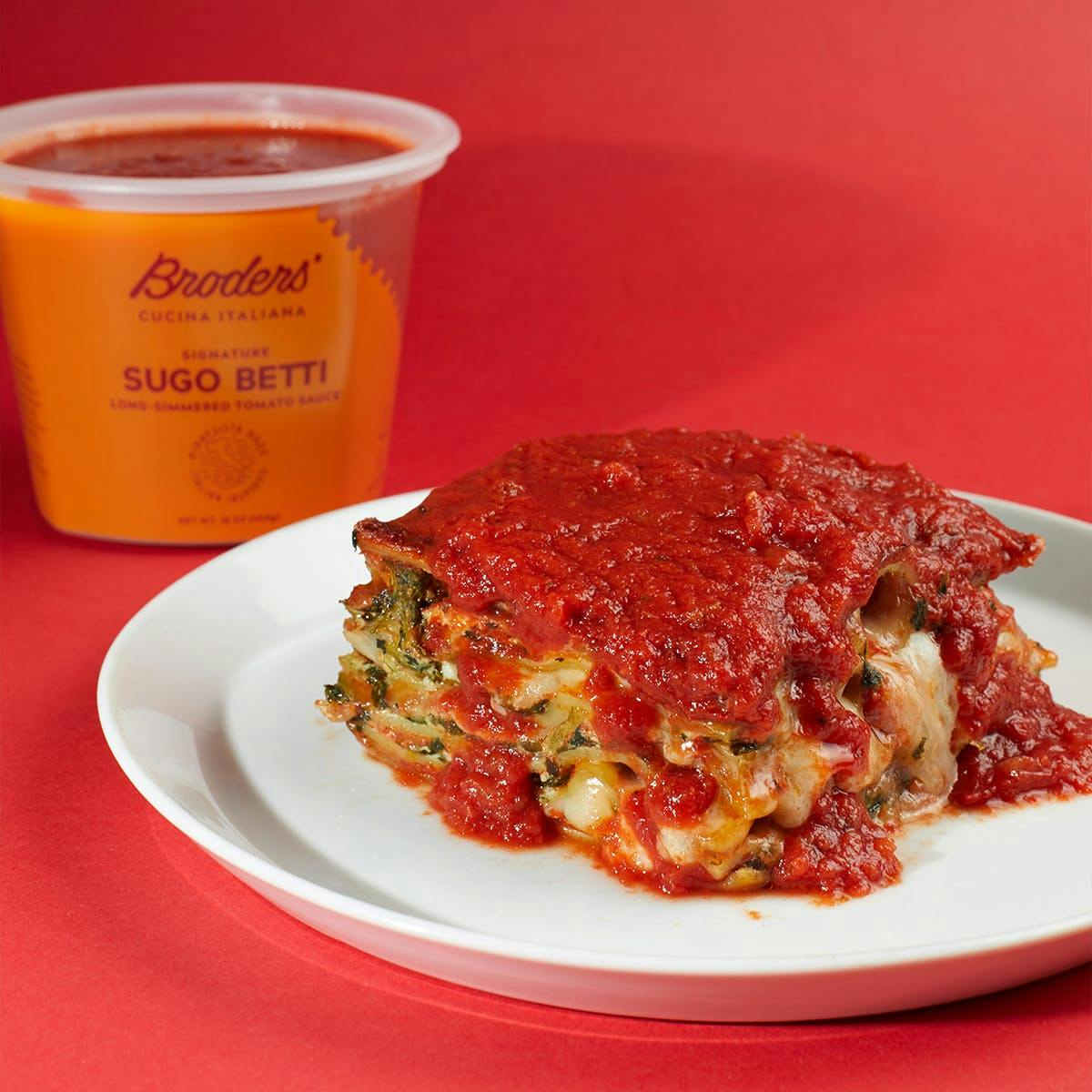 "Lasagna Spinaci" Spinach Lasagna for 4 by Broders' Cucina Italiana - Alternate image 1