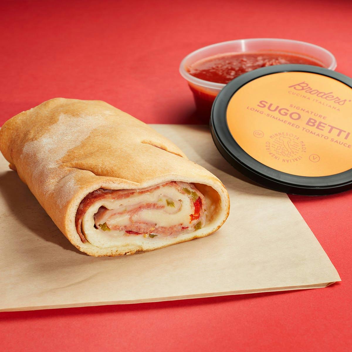 Meat Stromboli - 2 Pack by Broders' Cucina Italiana | Goldbelly