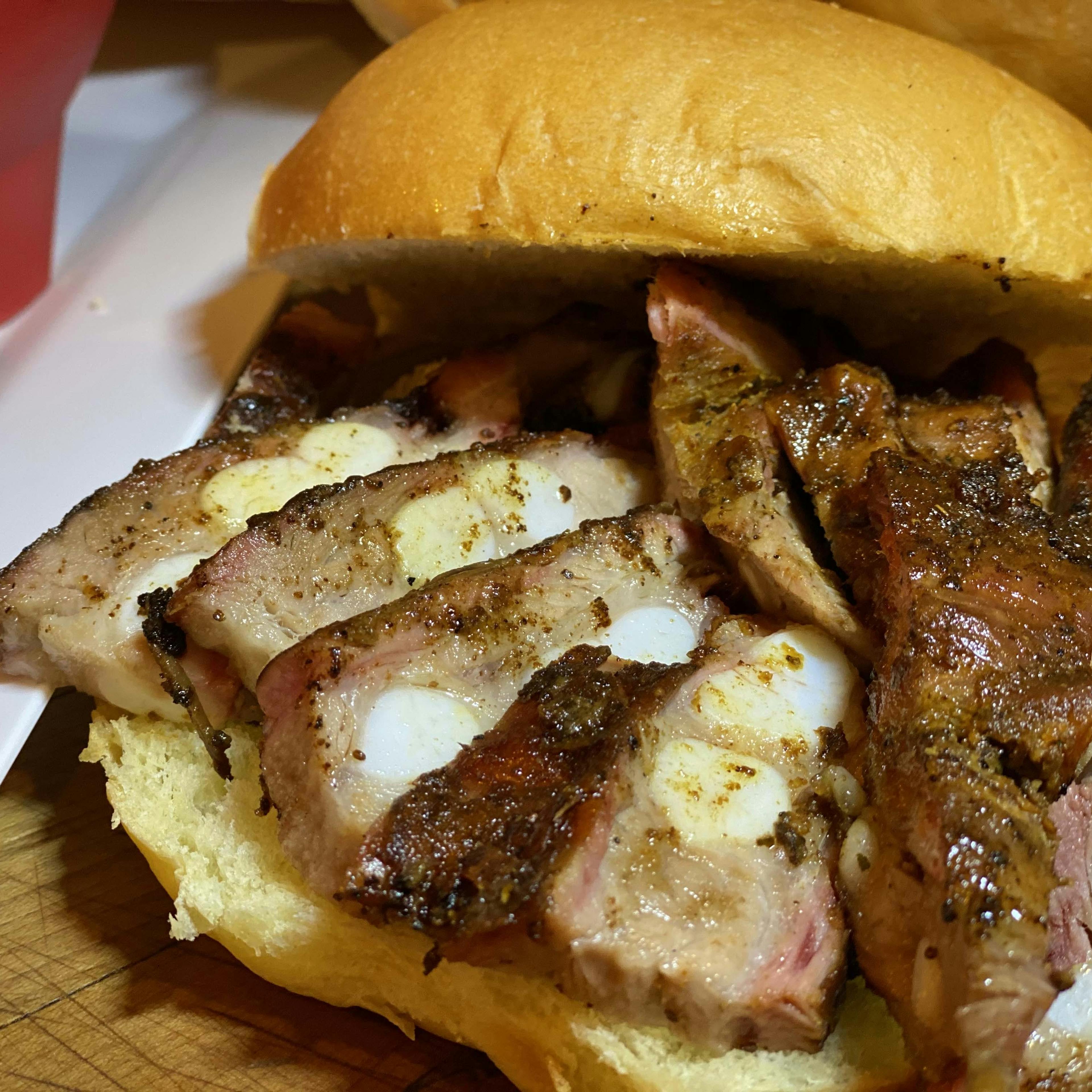 Rib Tip Sandwich Kit for 4 by Fainmous BBQ