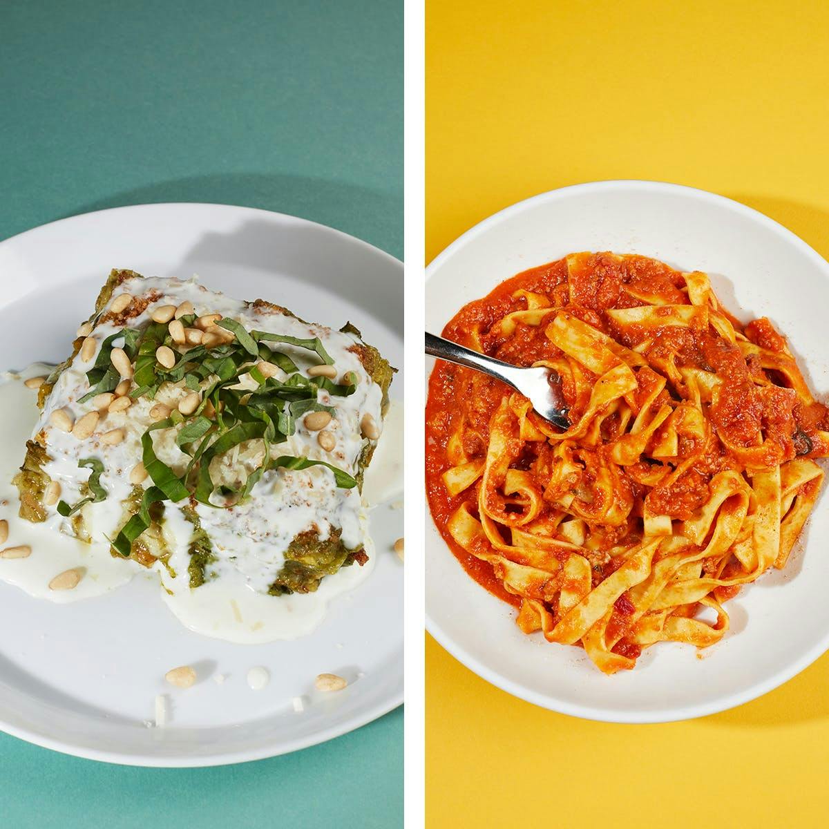 Pasta Bolognese + Pesto Lasagna Dinner for 8 by Broders' Cucina Italiana