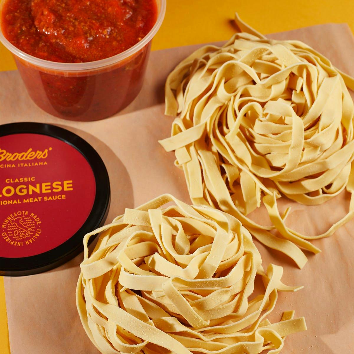 Signature Fettuccine Bolognese Pasta Dinner Kit for 4 by Broders' Cucina Italiana - Alternate image 4