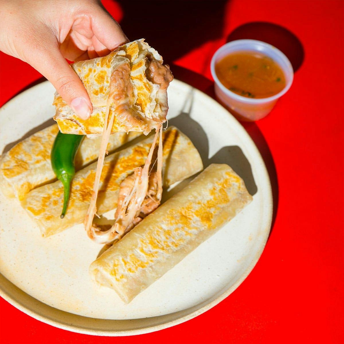 “Frijoles y Queso” Burritos - 8 Pack by Burritos La Palma