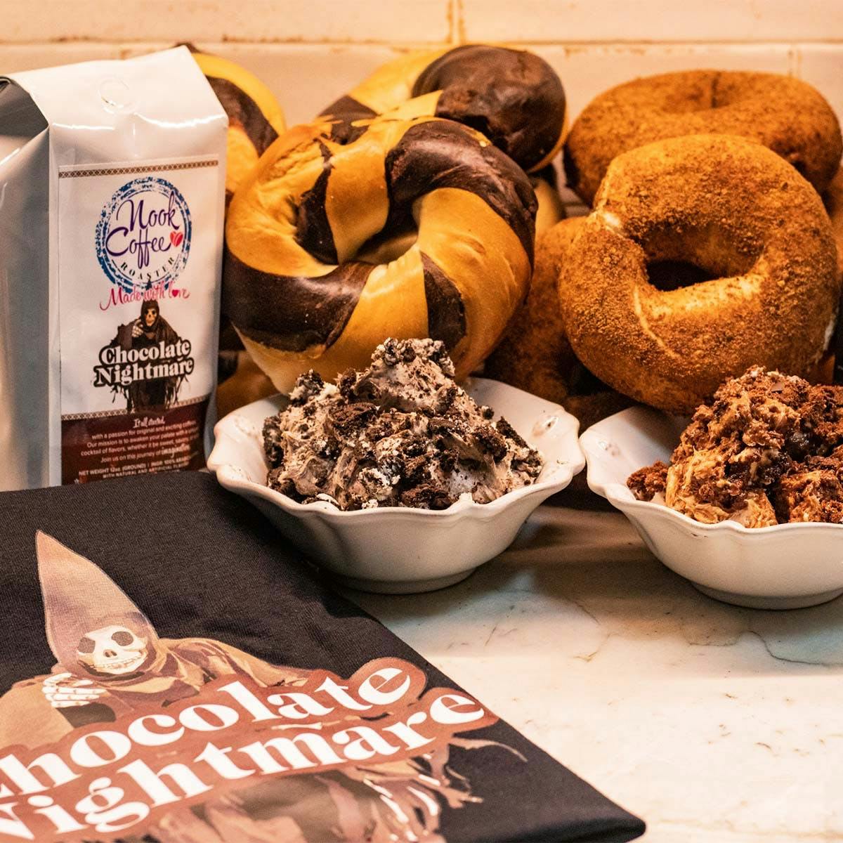 Chocolate Lover Bagel Party Package by The Bagel Nook