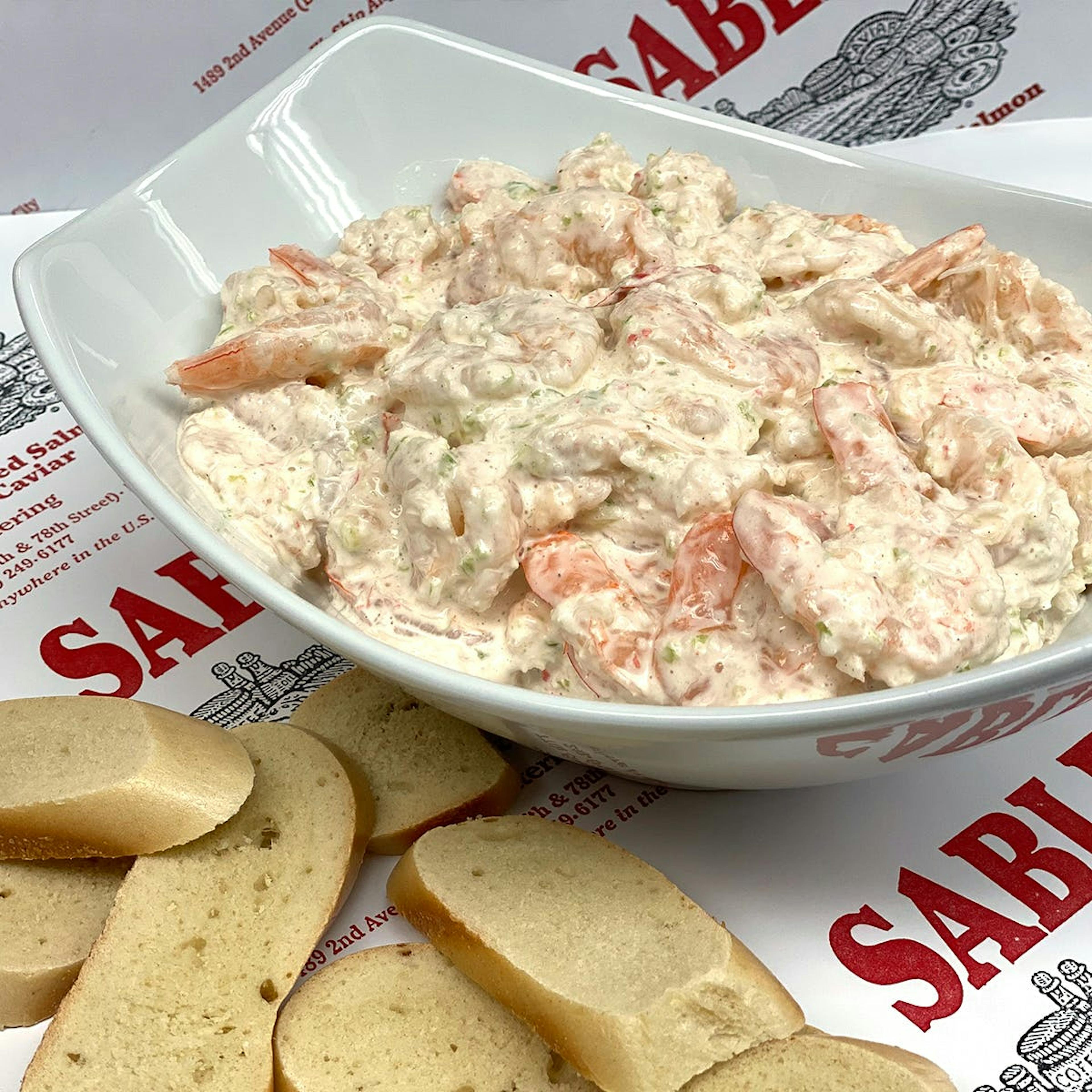 Jumbo Shrimp Salad - 1/2 lb. by Sable's Smoked Fish