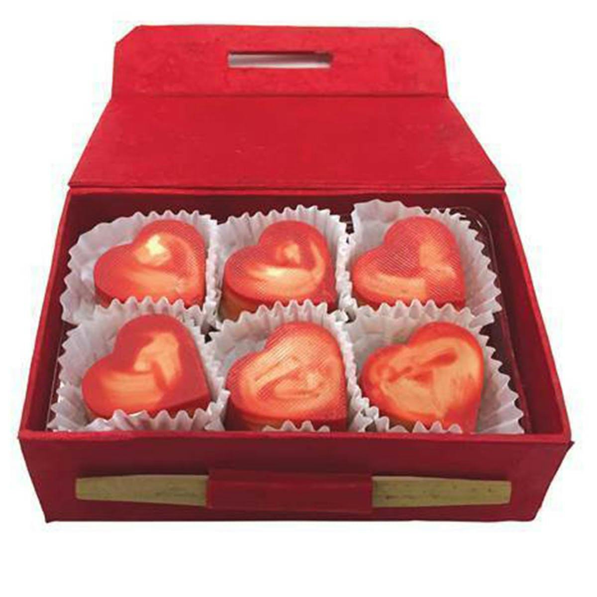 Passionfruit & Ancho Chili Bon Bons - 6 Piece by Knipschildt Chocolatier