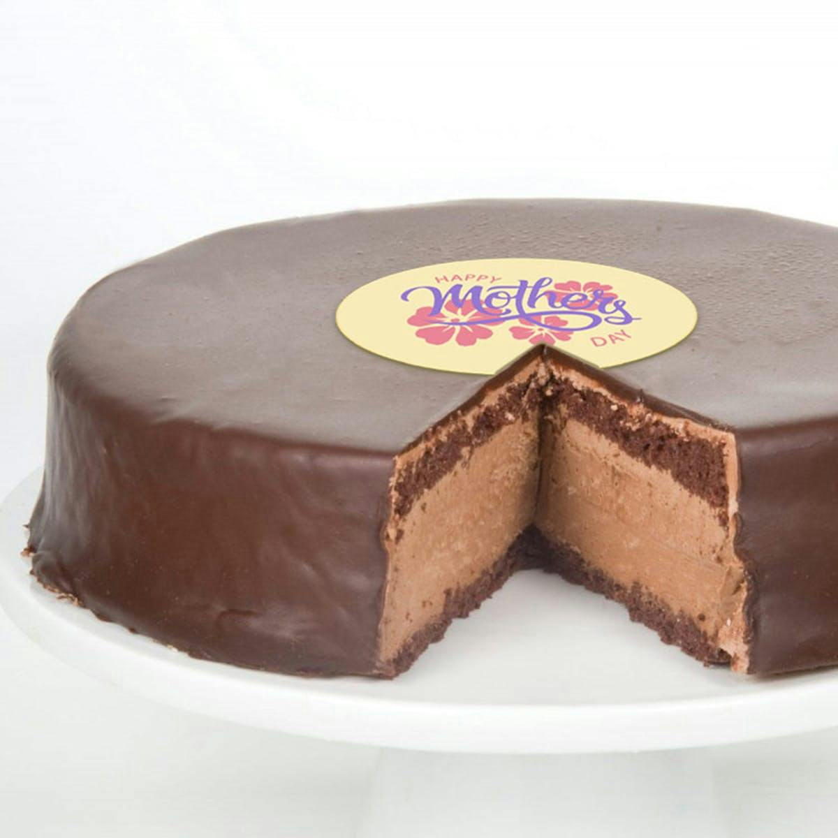 Mother's Day Chocolate Mousse Supreme Cake by Carousel Cakes