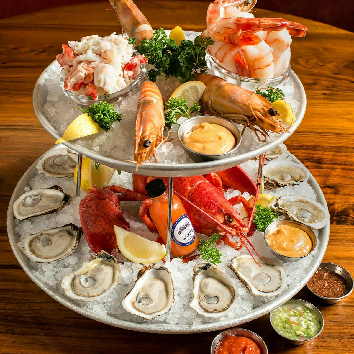 The Royale Plateau Seafood Dinner for by Blue Ribbon Goldbelly