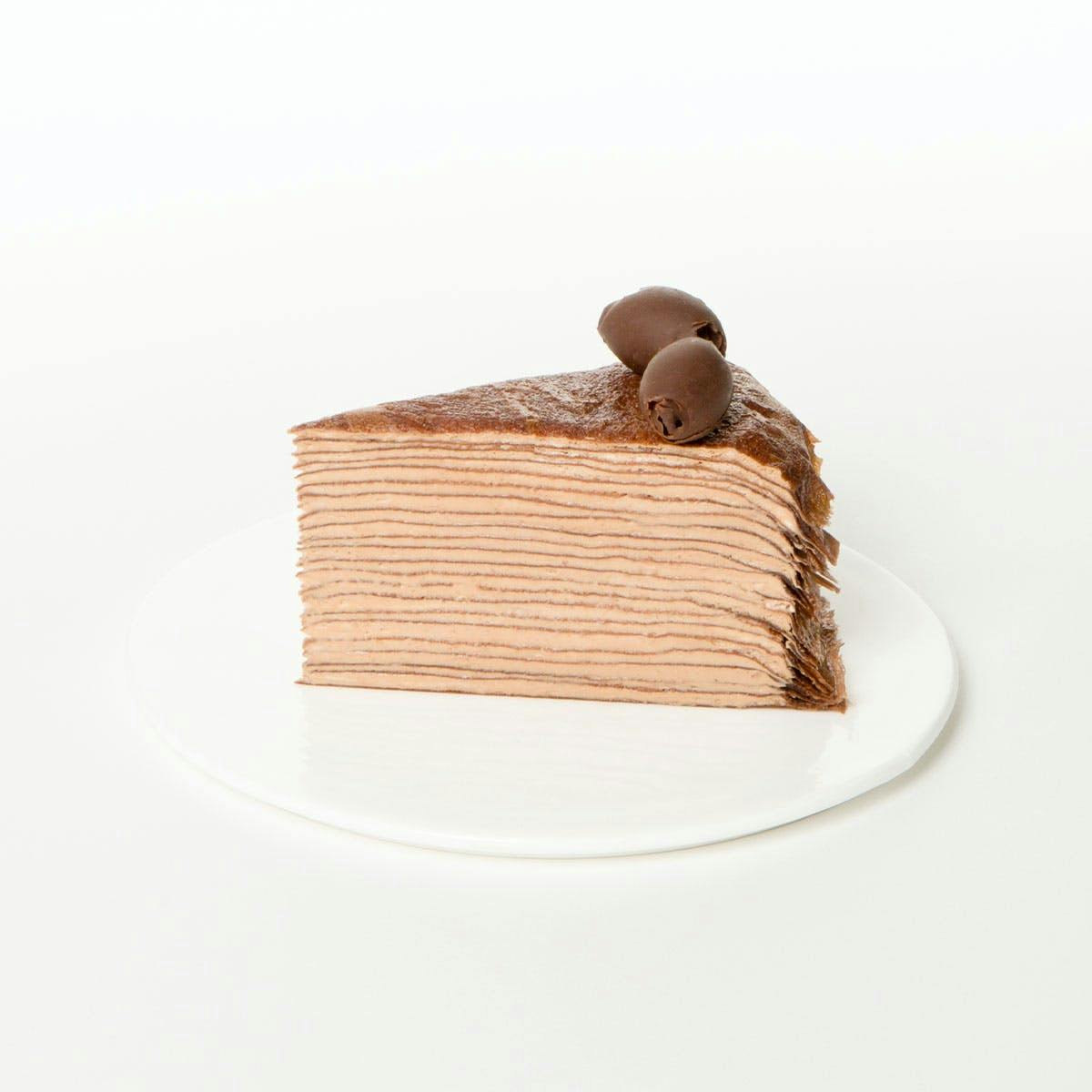 Chocolate Mille Crêpes Cake