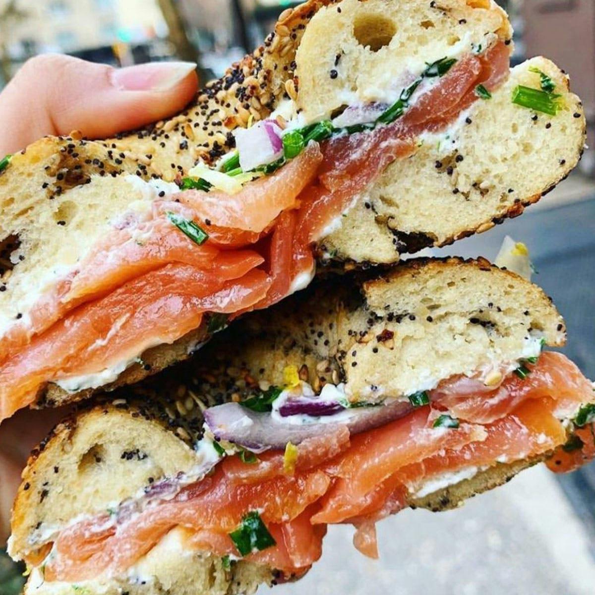 Sourdough Bagel Brunch for 6 by Orwashers Bakery