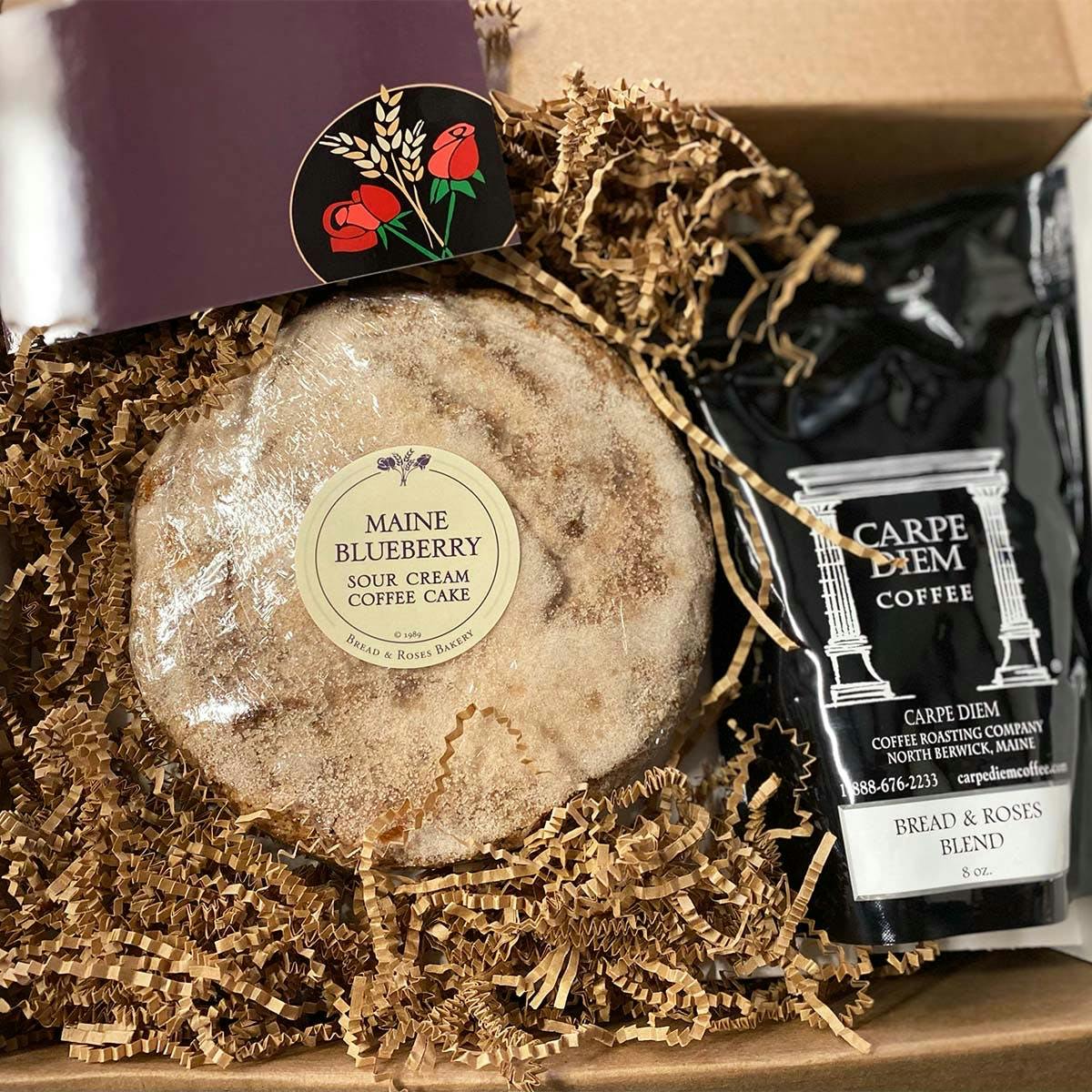 Coffee Cake Thank You Gift Box by Bread and Roses Bakery - Alternate image 1