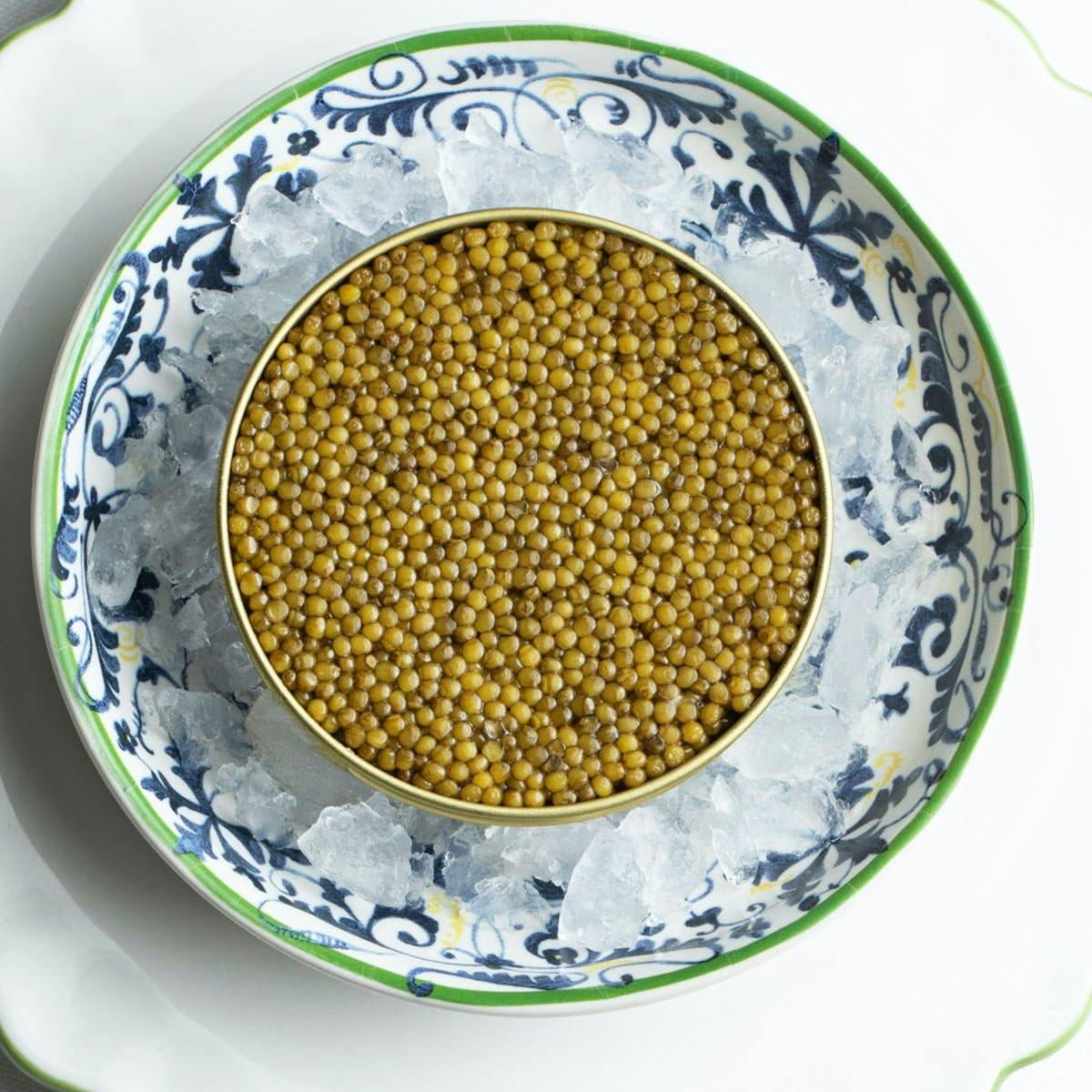 Golden Kaluga Hybrid Caviar by Chef Thomas Keller's Regiis Ova Caviar