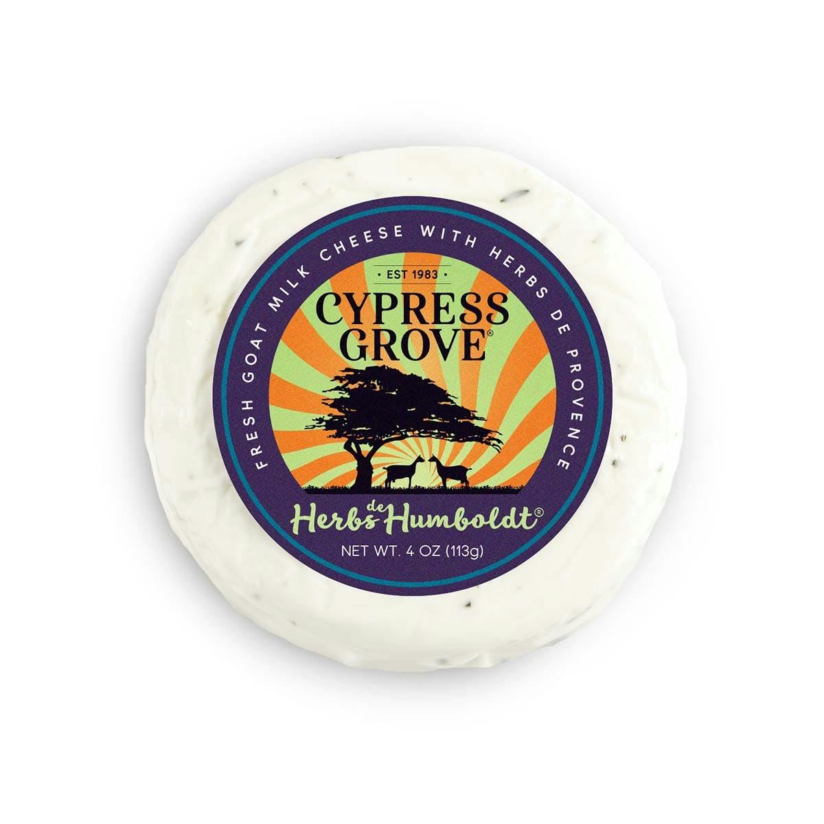 Herbs de Humboldt Cheese Disk - 4 oz. by Cypress Grove Cheese - Alternate image 1