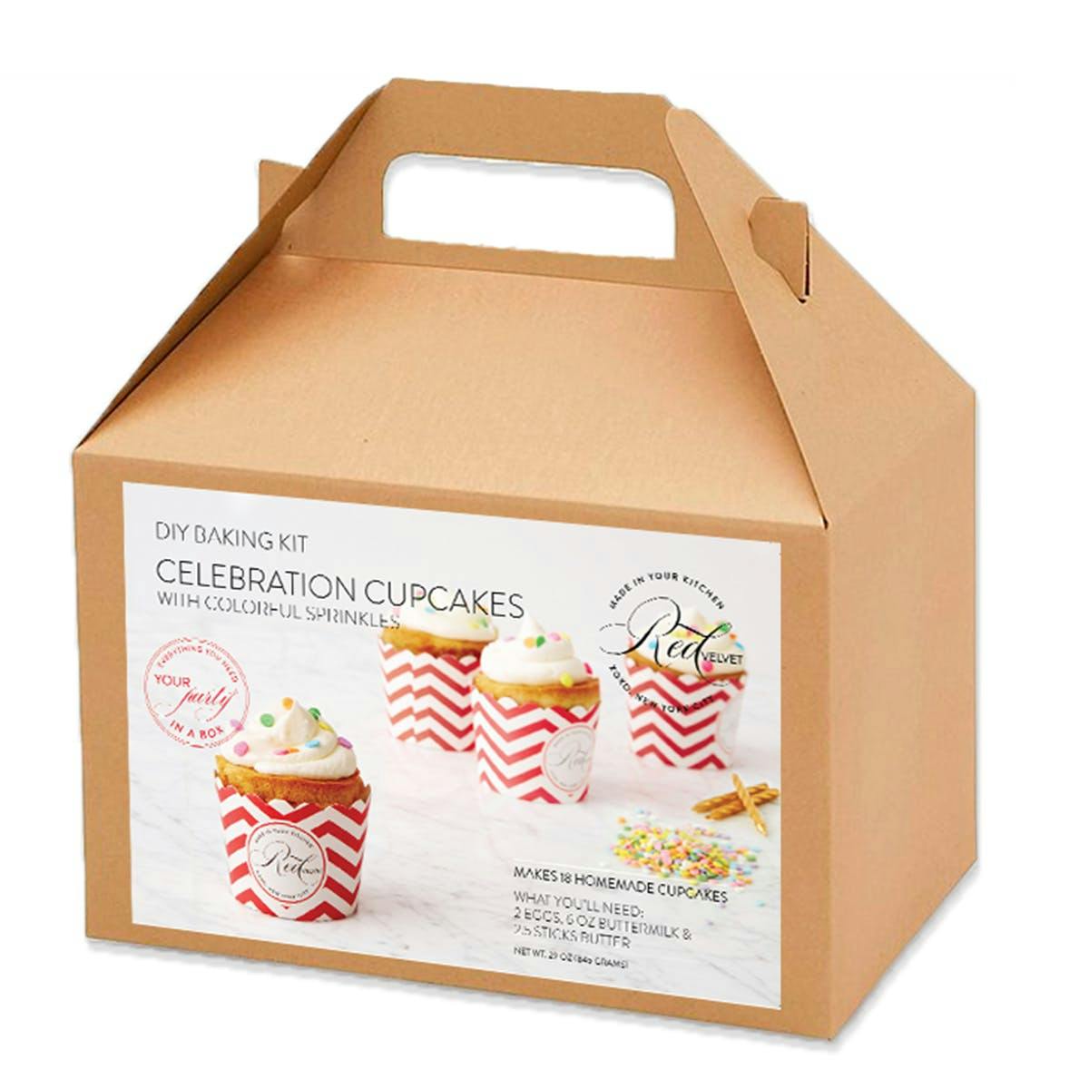 Celebration Sprinkle Cupcakes DIY Baking Kit by Red Velvet NYC - Alternate image 4