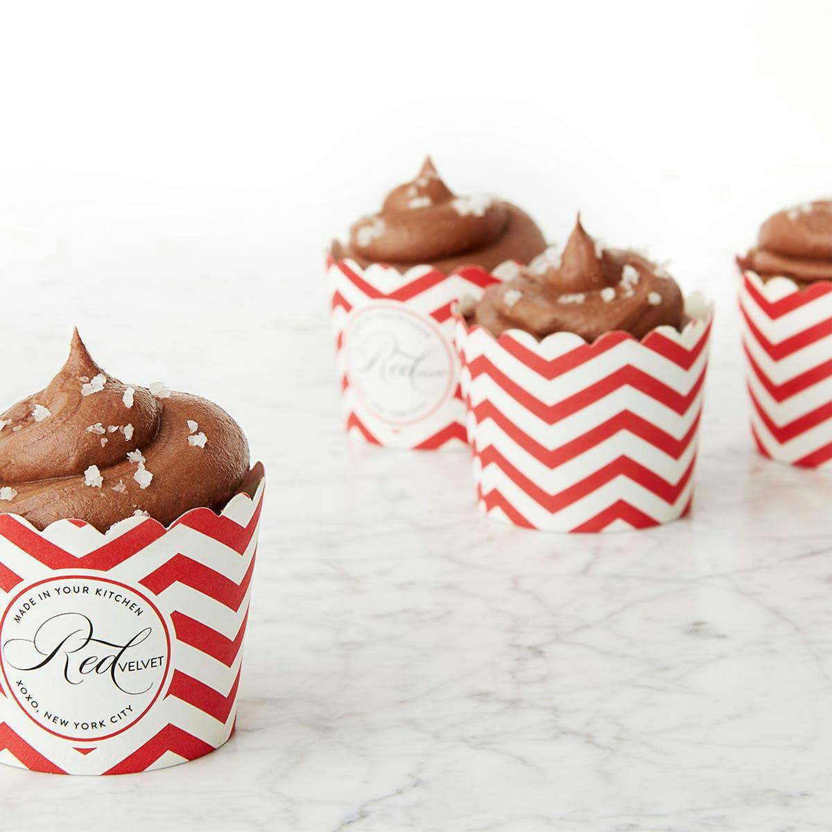 Chocolate Ganache Cupcakes DIY Baking Kit by Red Velvet NYC - Alternate image 1