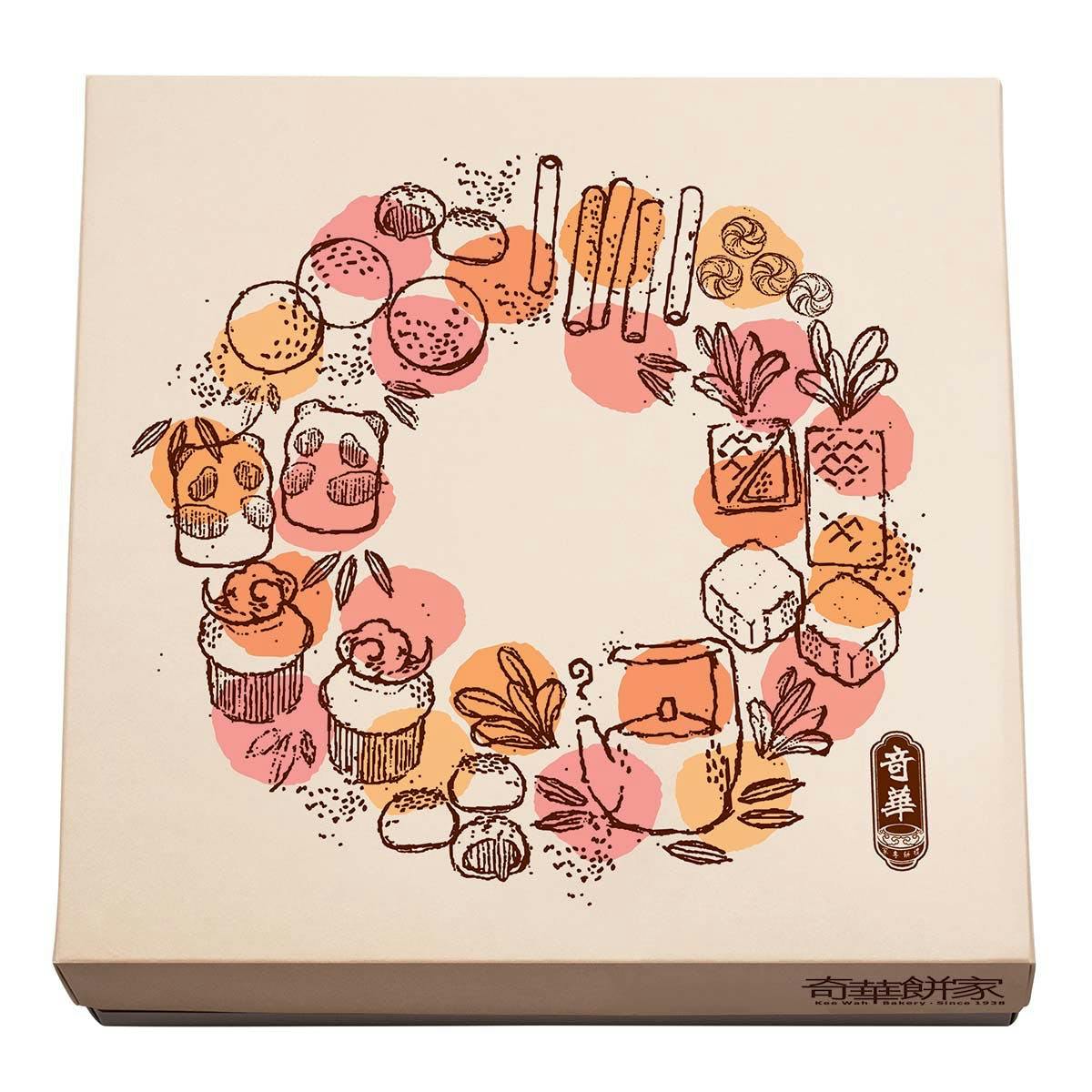 "Art of Baking" Rice Crispies - 4 Pack by Kee Wah Bakery - Alternate image 1