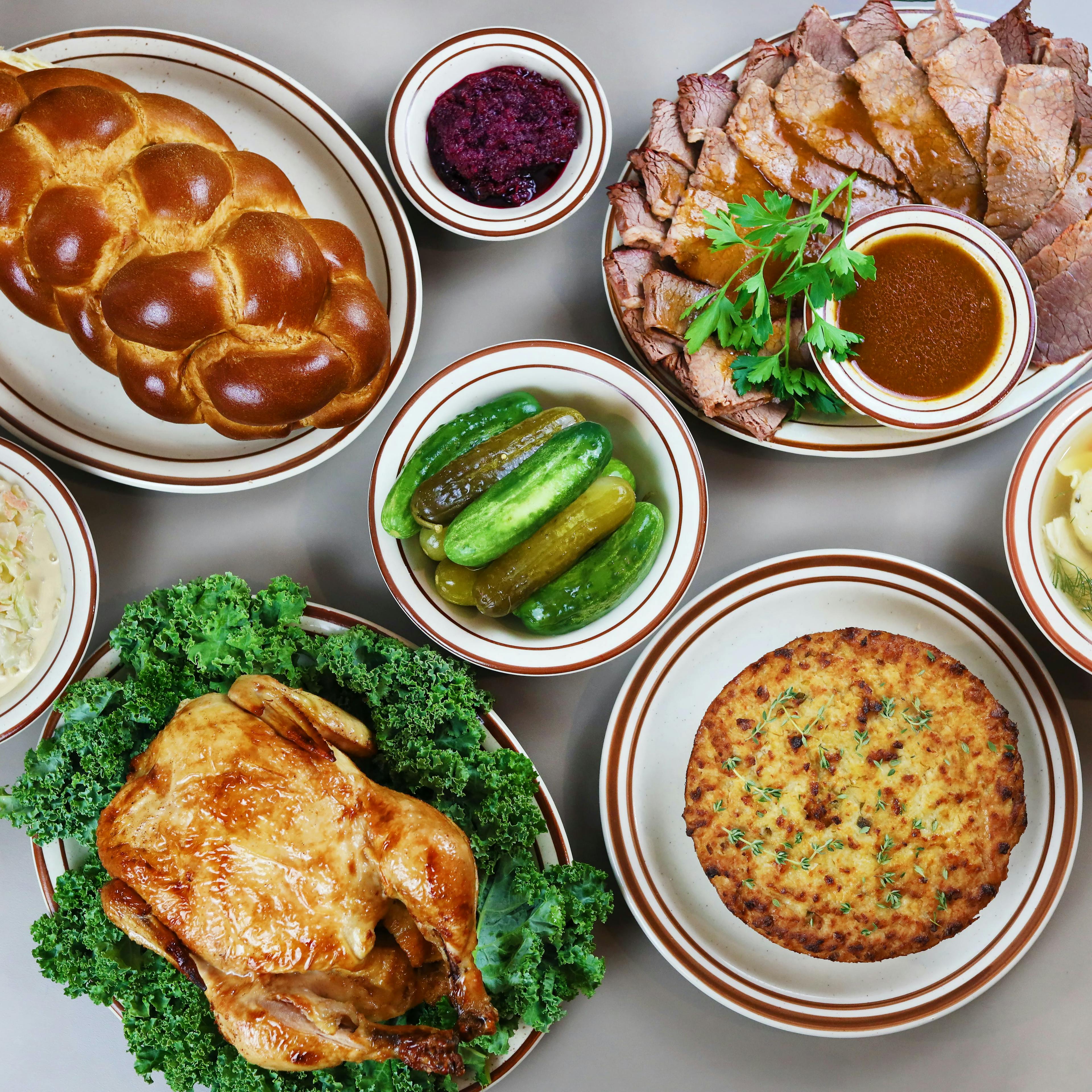 Shabbat Dinner for 4 by Pastrami Queen