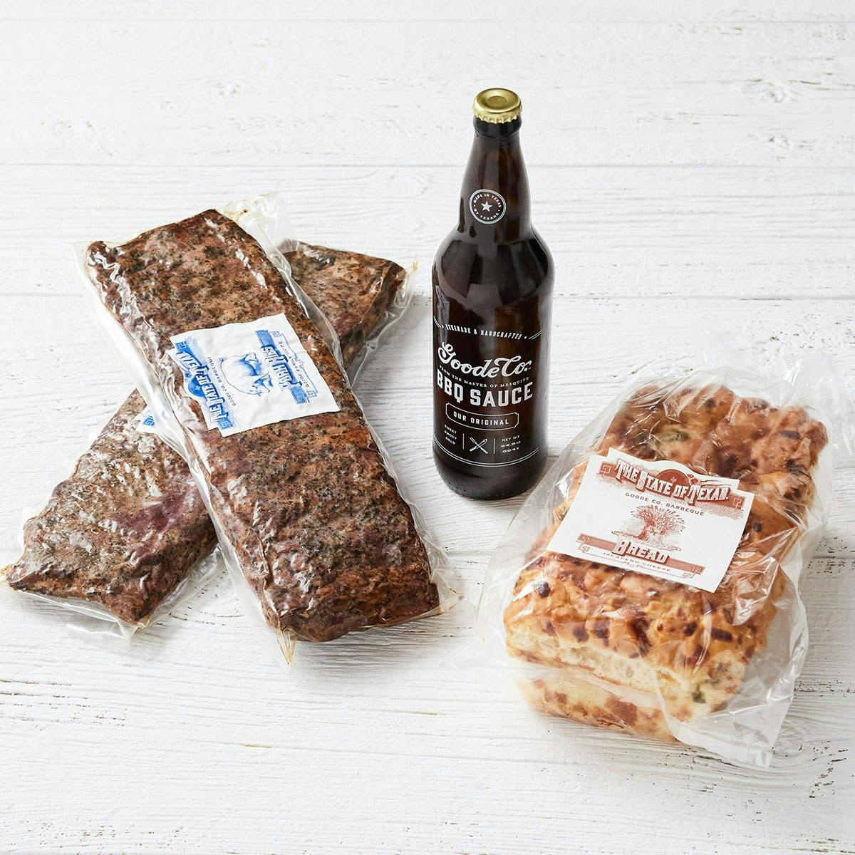 Slow Smoked BBQ Ribs Dinner by Goode Co. Barbeque - Alternate image 1