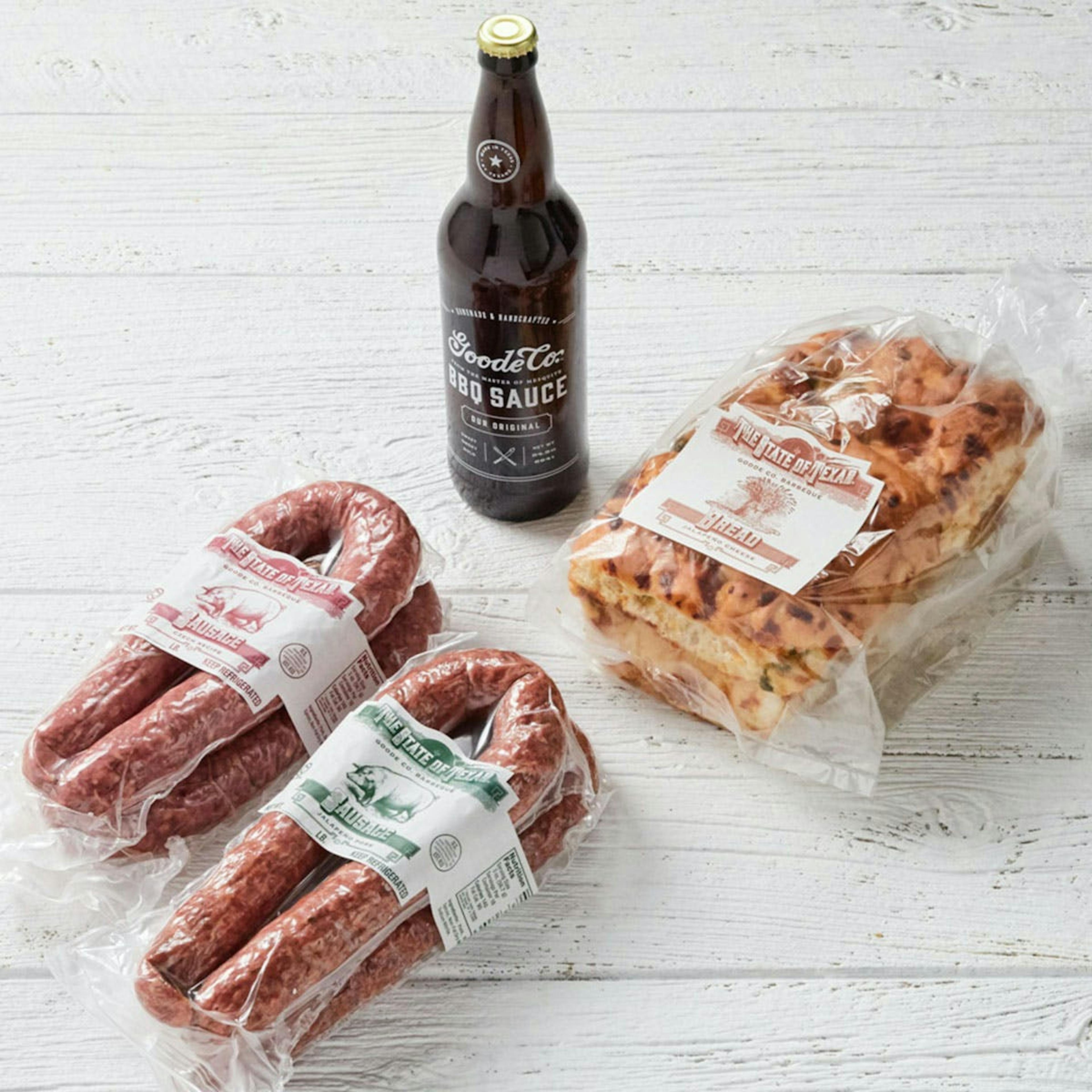 Texas Sausage Sampler by Goode Co. Barbeque - Alternate image 1