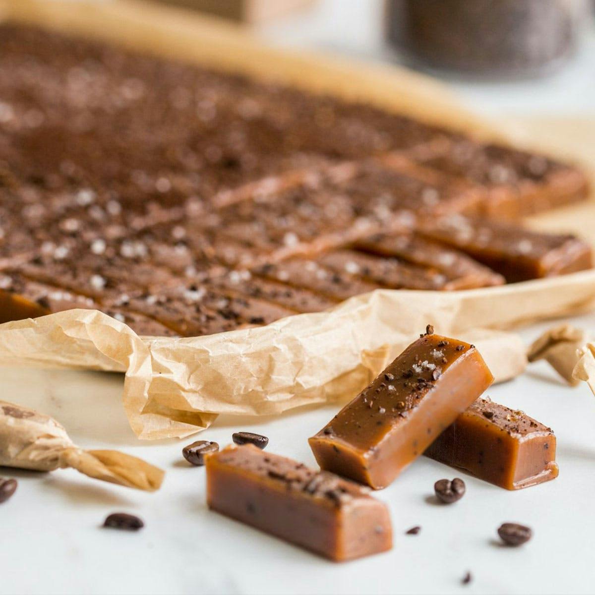 Espresso Bean Caramels - 3 Pack by Shotwell Candy - Alternate image 2