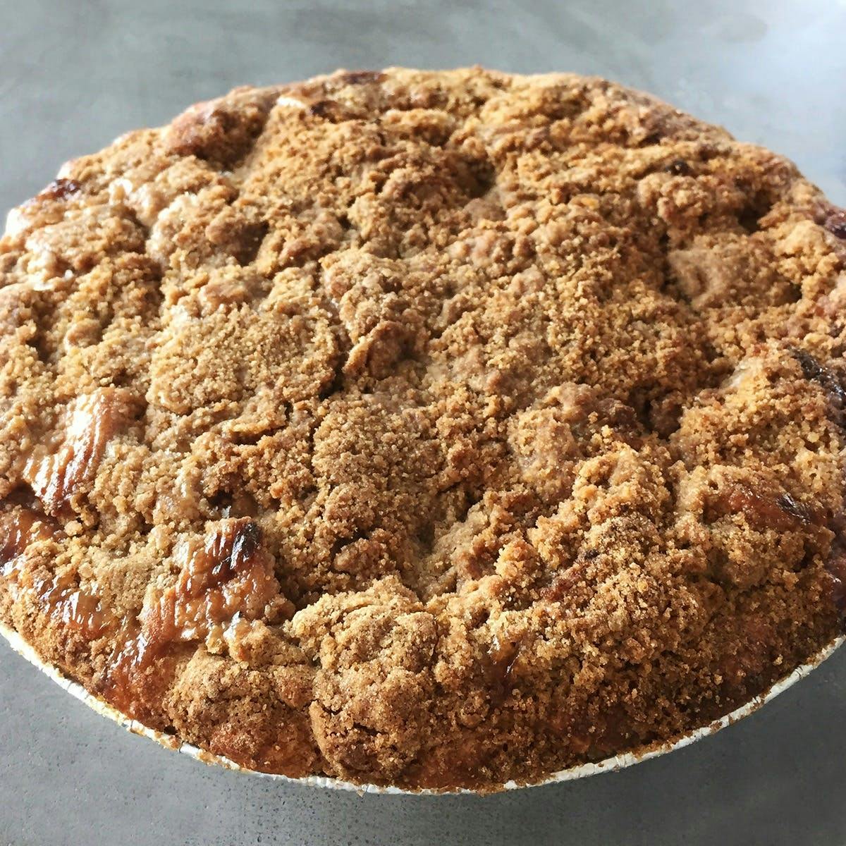 Apple Crumb Pie by Michele's Pies