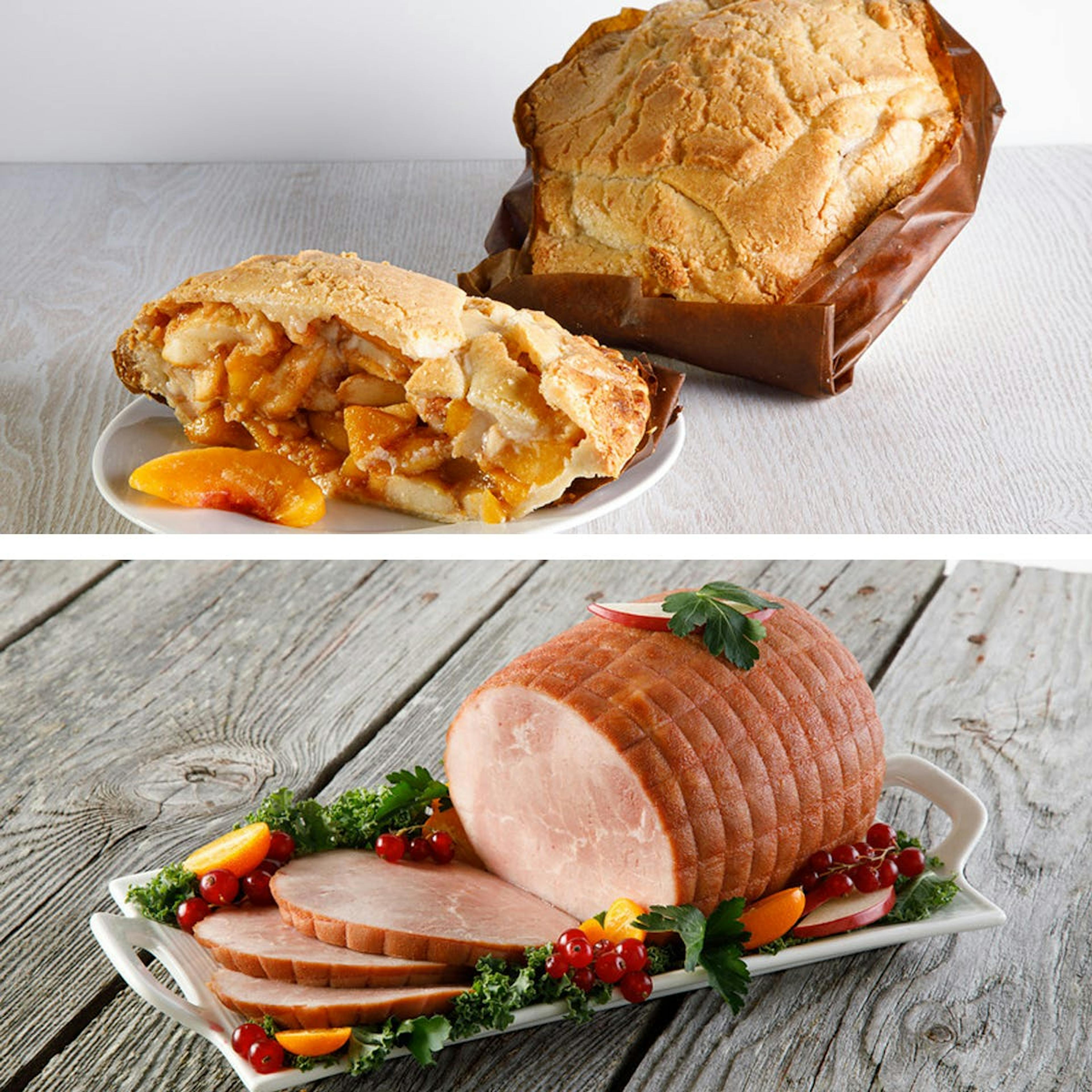 Apple Pie Baked in a Paper Bag® + Mini Ham by The Elegant Farmer