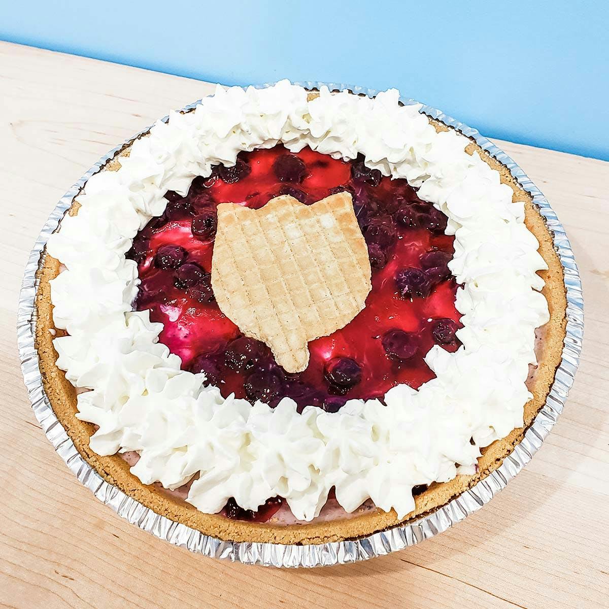 Blueberry Cheesecake Ice Cream Pie by Bridgeman's Ice Cream