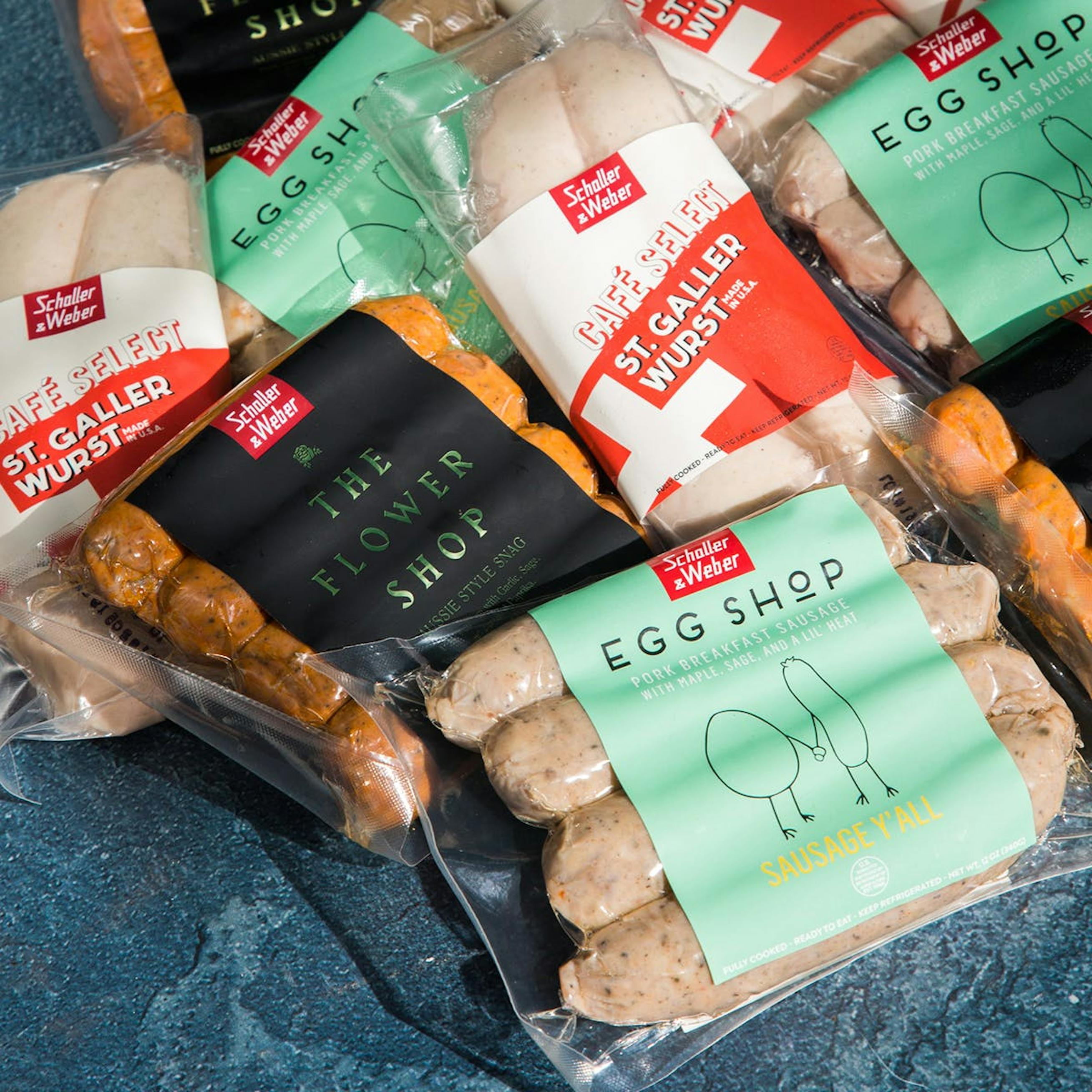L.E.S. Sausage Series Combo Pack for 10 From Schaller & Weber