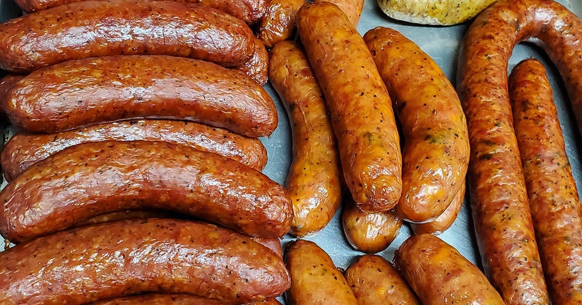 BBQ Sausage Sampler 16 Pack by Roegels Barbecue Goldbelly