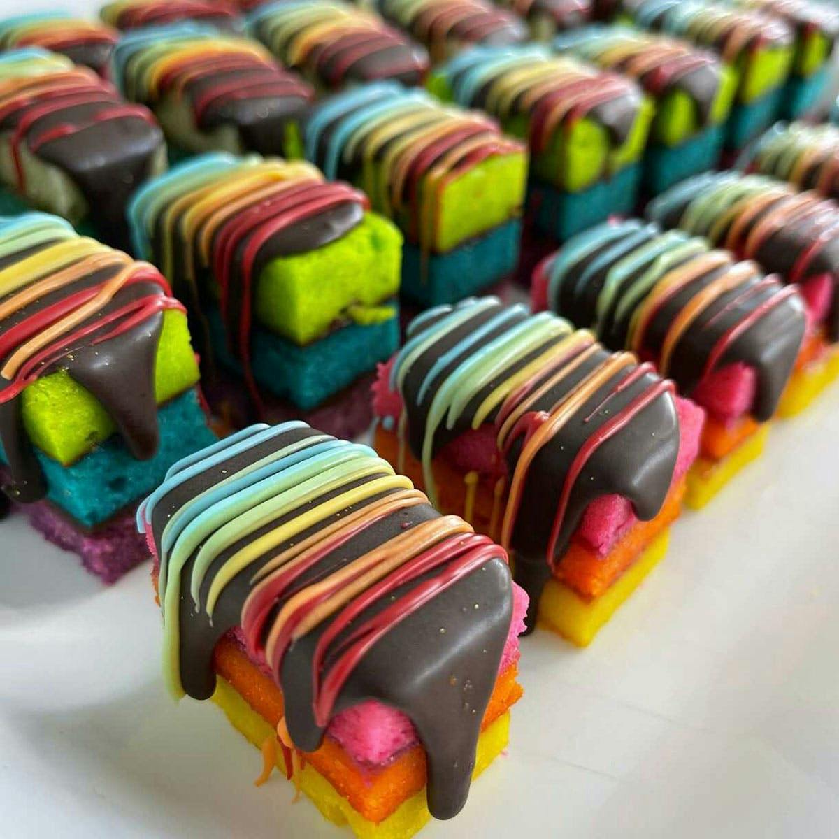 Pride Rainbow Cookies - 20 Pack by Zola Bakes