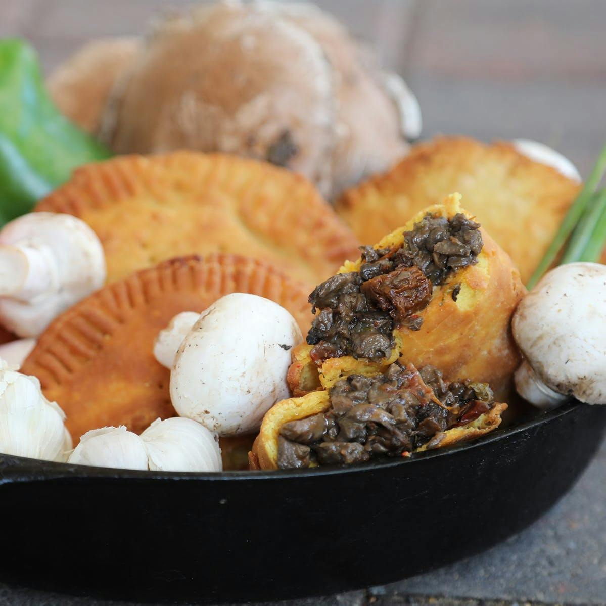 Large Cajun Mushroom Pies by Lasyone's Meat Pies