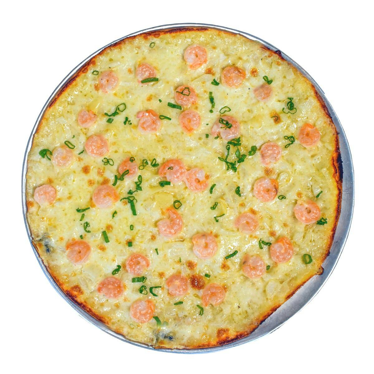 Shrimp Scampi Thin Crust Pizza - 4 Pack by The Columbia Inn - Alternate image 2