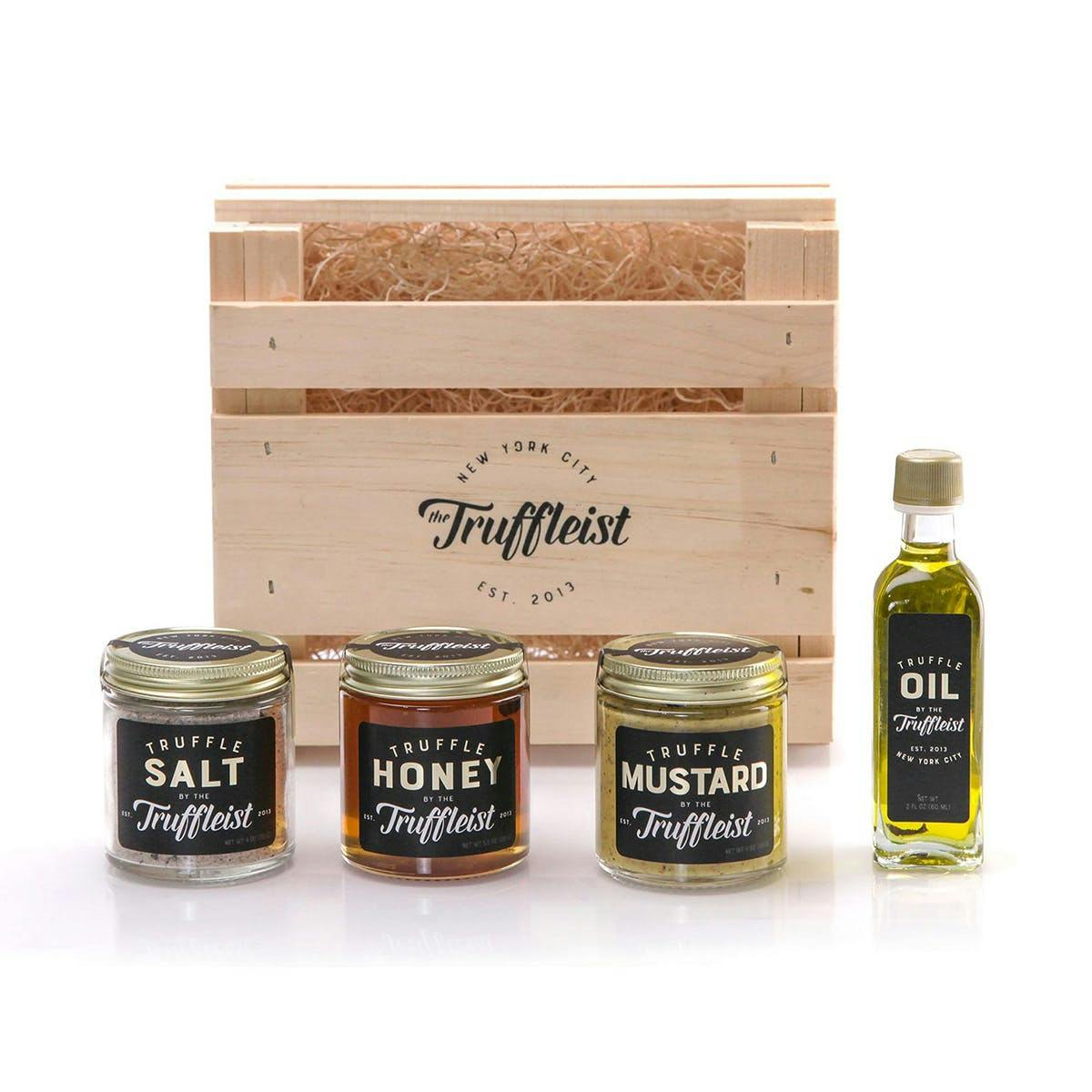 goldbelly.com | Truffle Collection Wooden Gift Set From The Truffleist