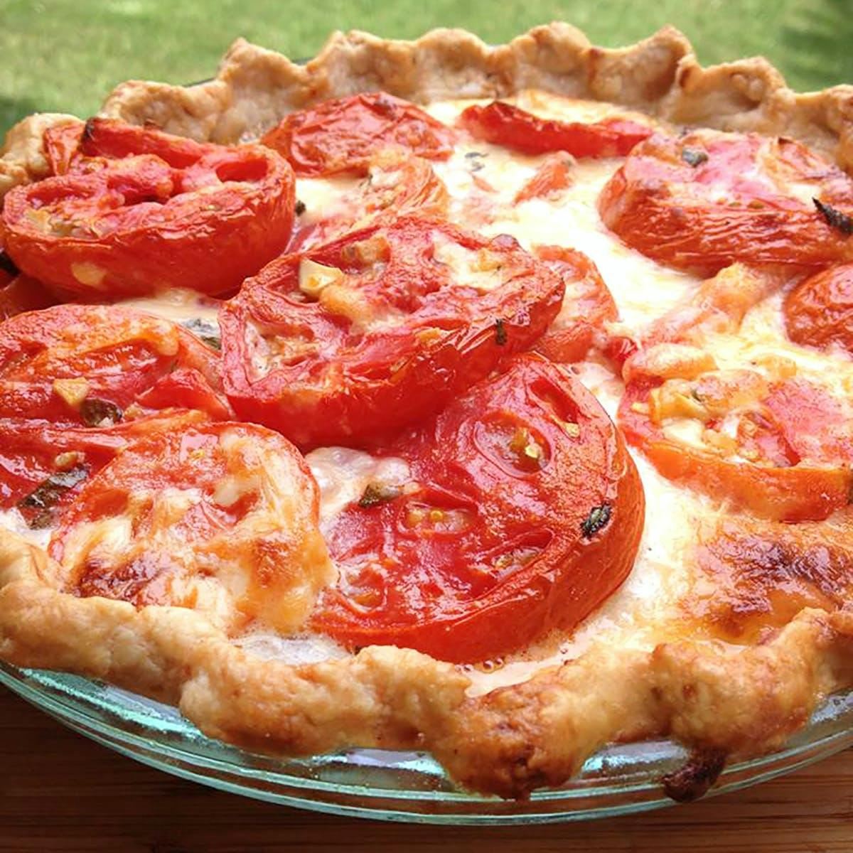 Fresh Tomato Pie by It's Easy As Pie