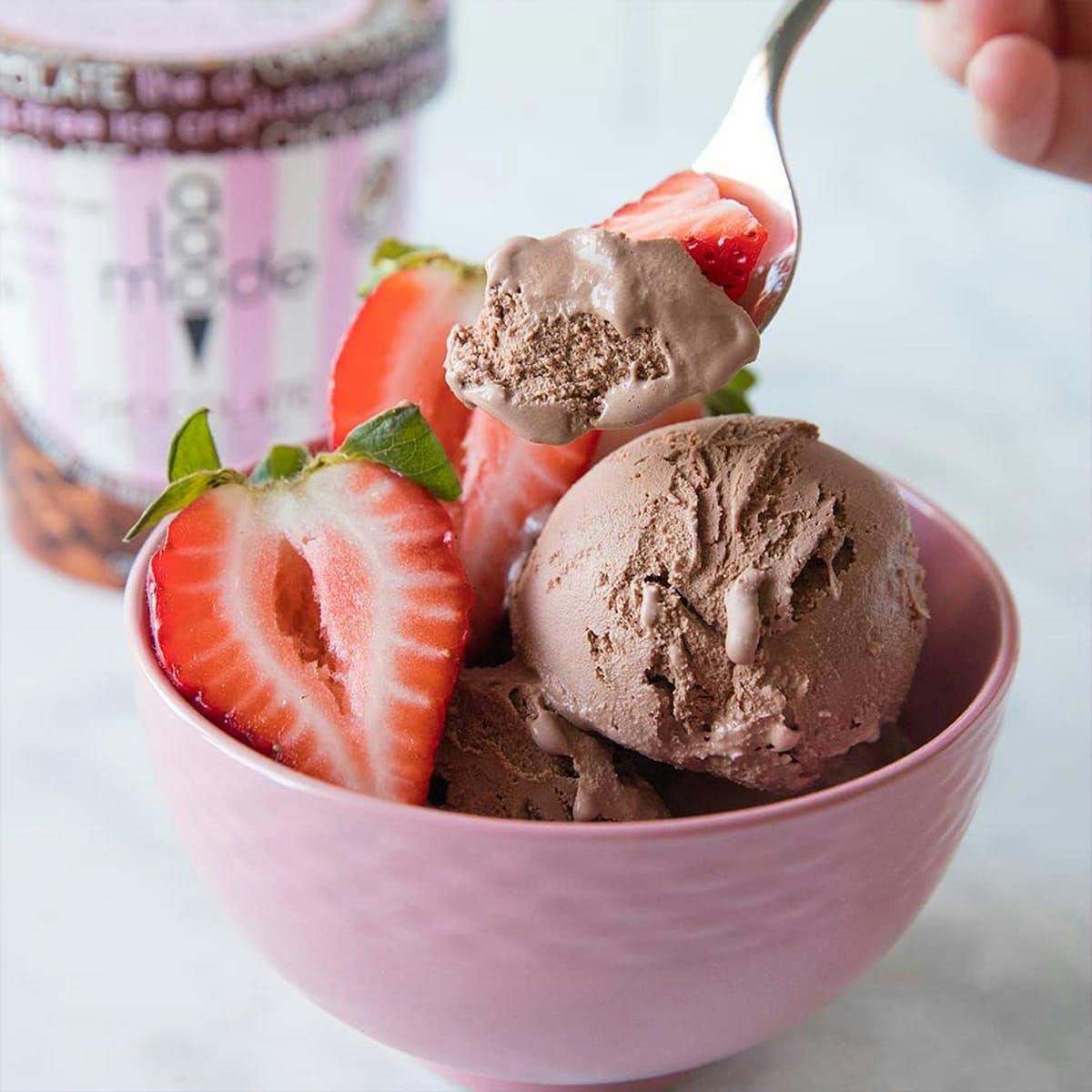 Chocolate Ice Cream - 6 Pints by A La Mode Ice Cream