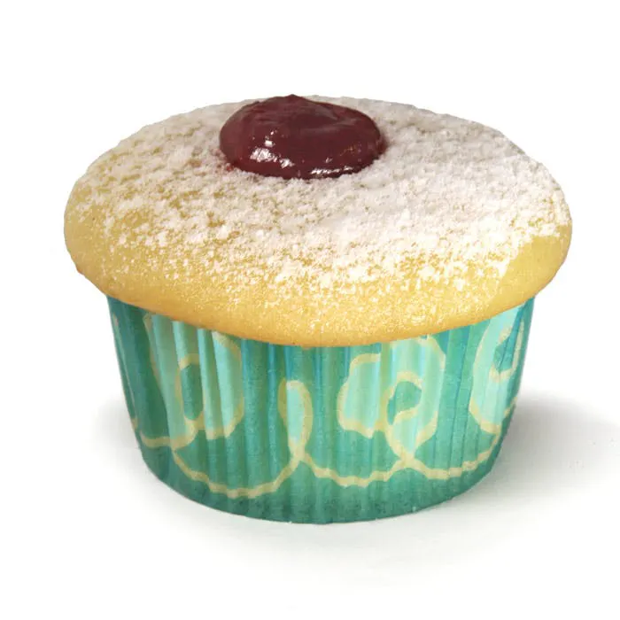 Hanukkah Jelly Donut Cupcakes - 12 Pack by Carousel Cakes