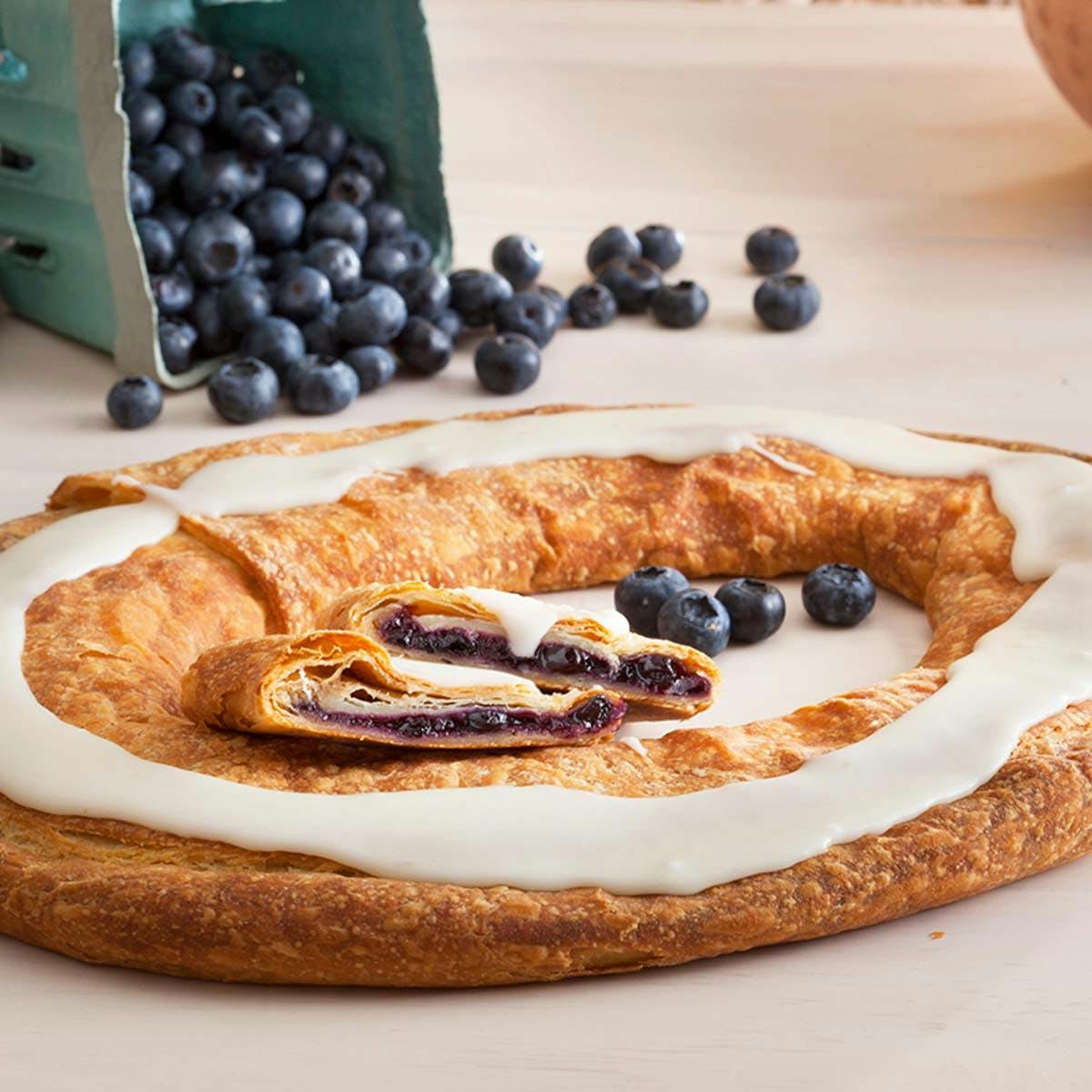Blueberry Kringle - 2 Pack by O&H Danish Bakery