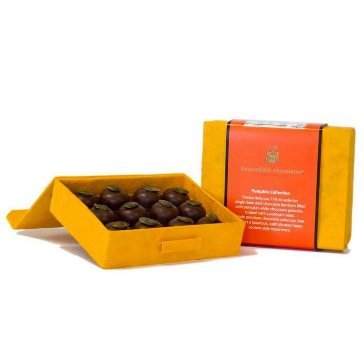 Pumpkin Pie Truffles by Knipschildt Chocolatier