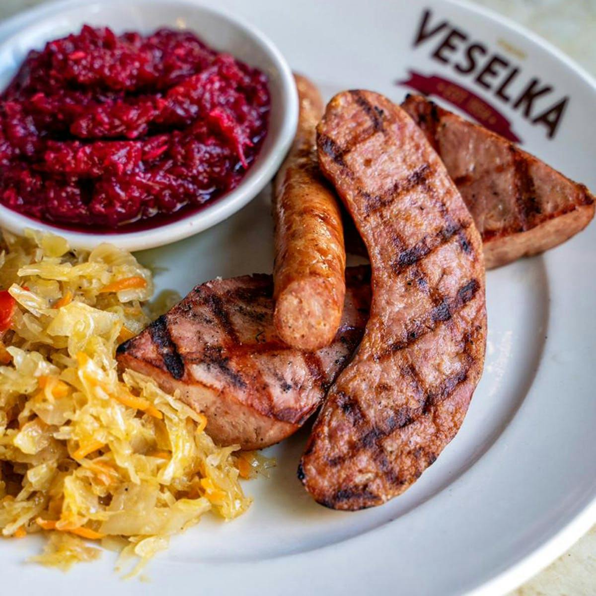 Sausage + Sides Grilling Pack for 6-8 by Veselka