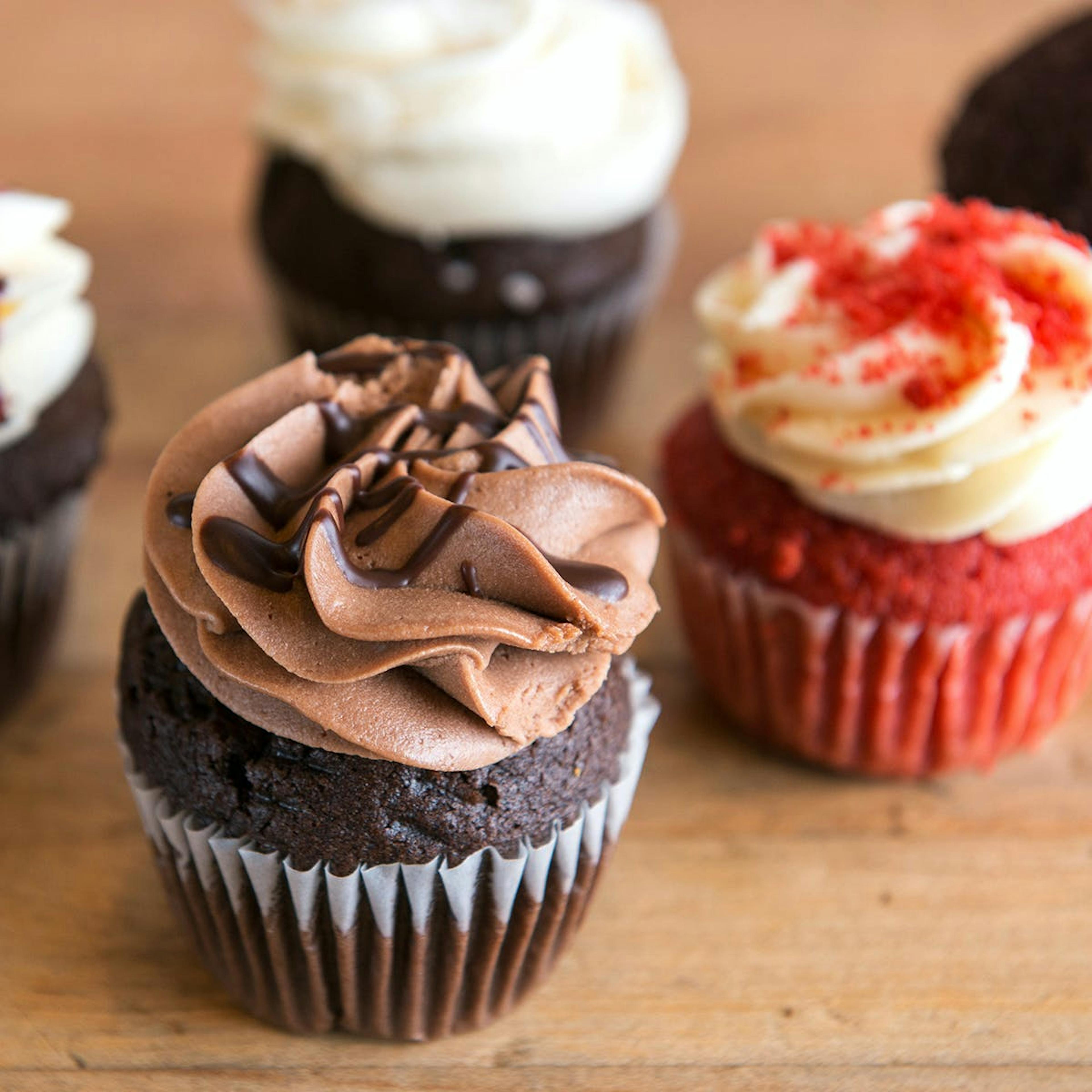 Chocolate Cupcake Assorted Dozen by Brooklyn Cupcake