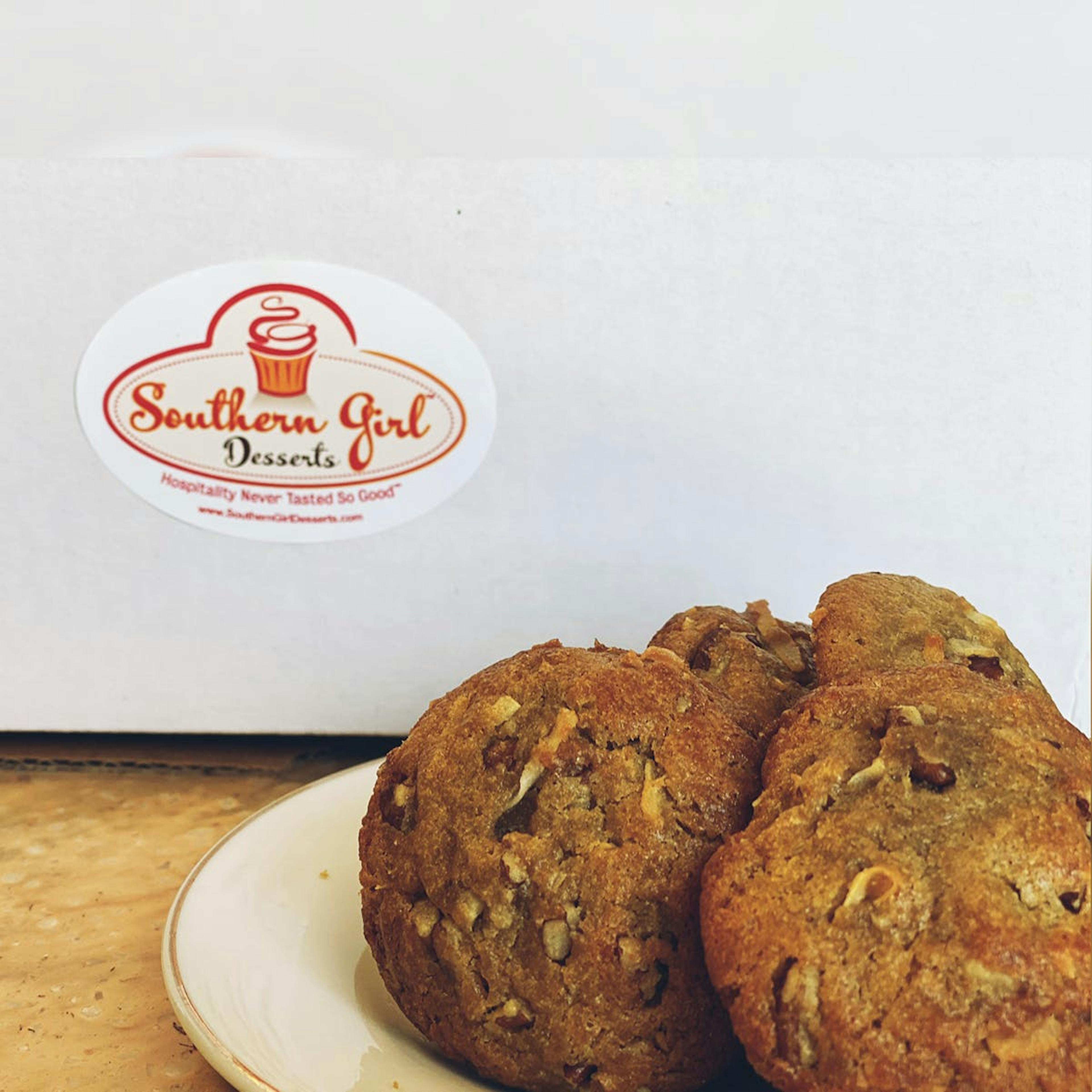 Chocolate Chip Pecan Cookie Dozen by Southern Girl Desserts