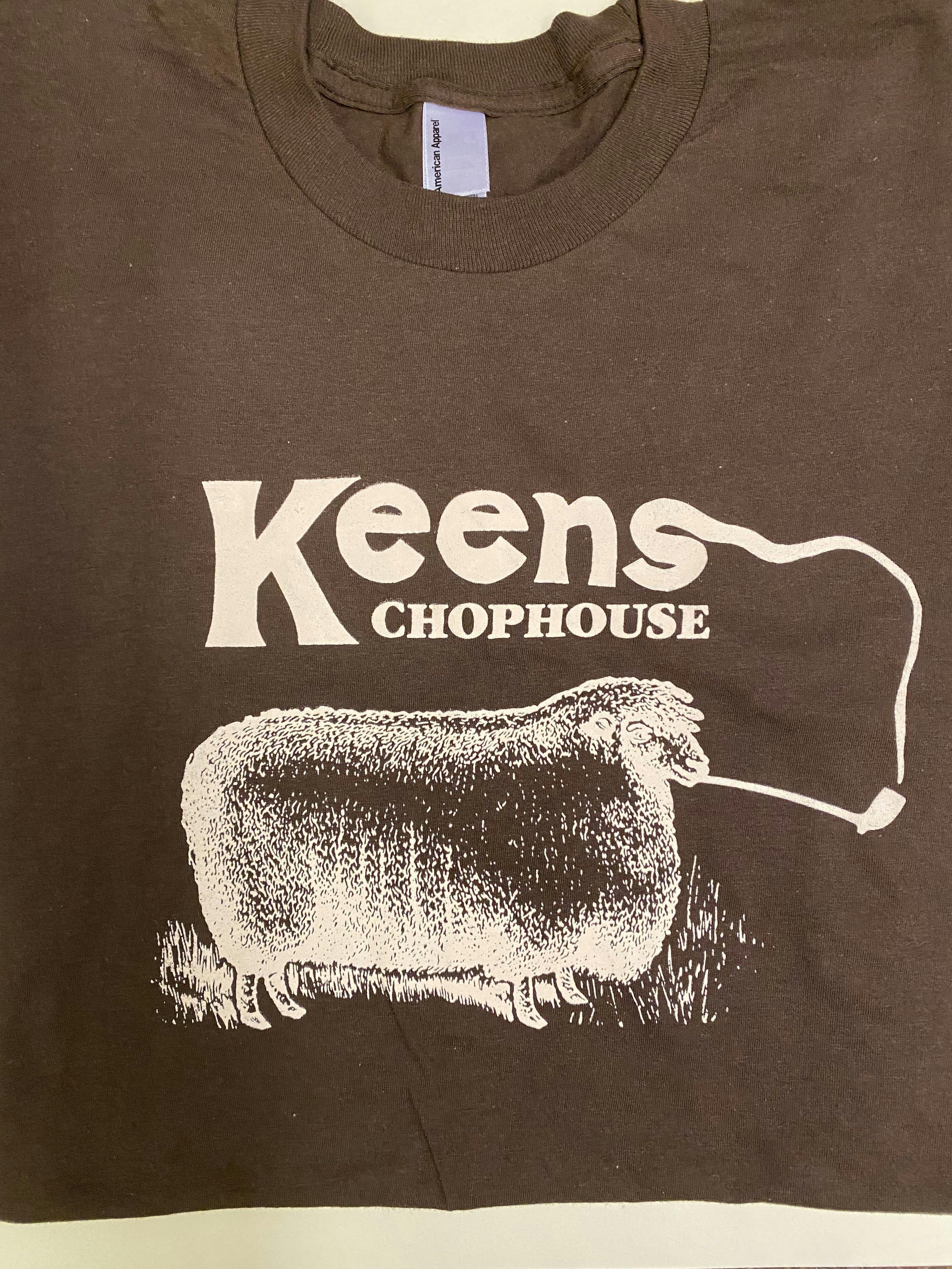 Brown Keens T-Shirt by Keens Steakhouse