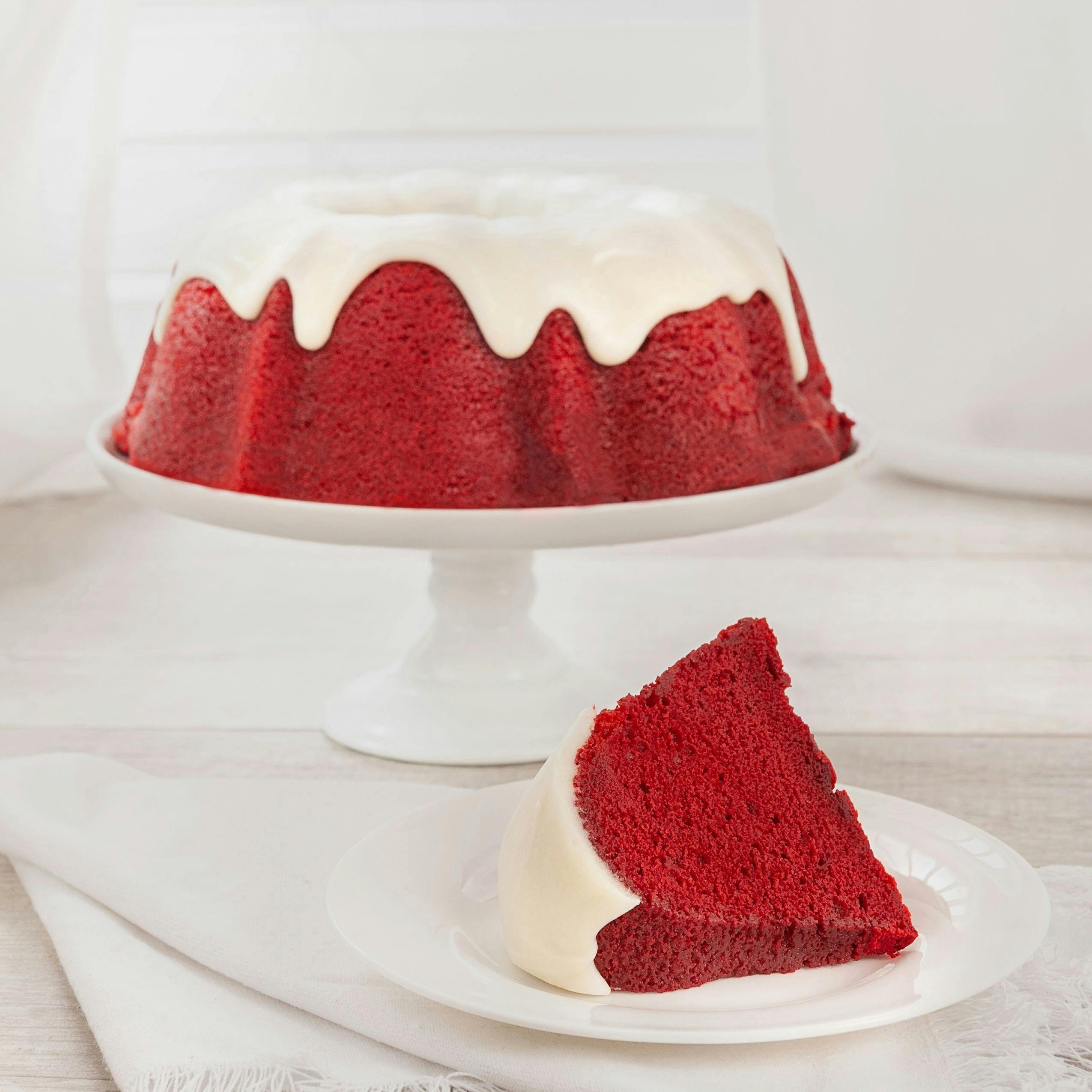 Red Velvet Chocolate Chip Bundt Cake – Recipes By Val